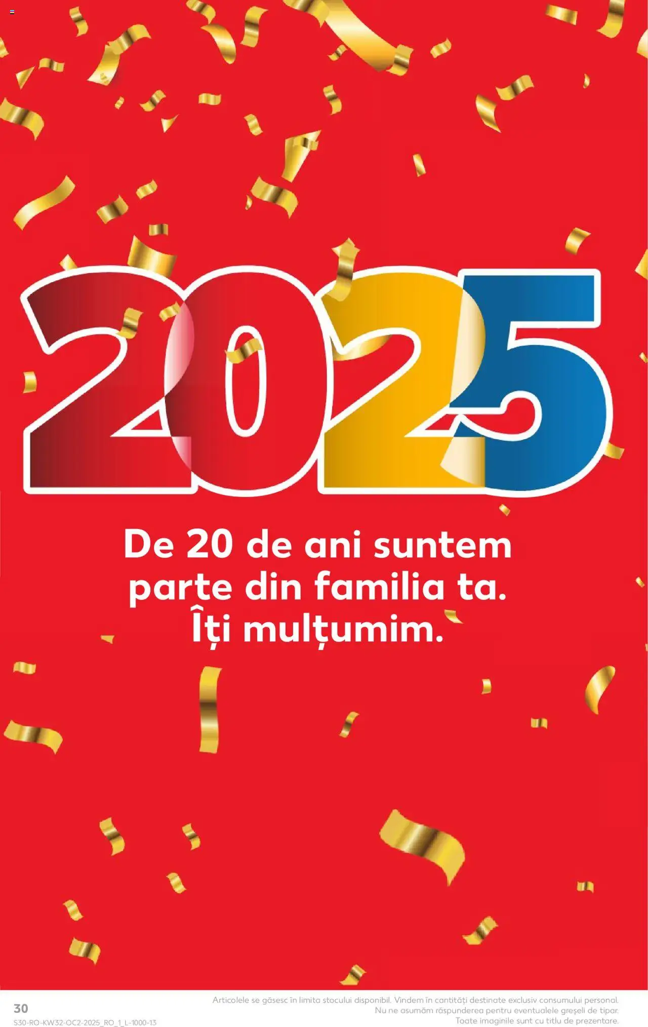 Catalog Kaufland 6 - 11 August 2025 | Pagina 30