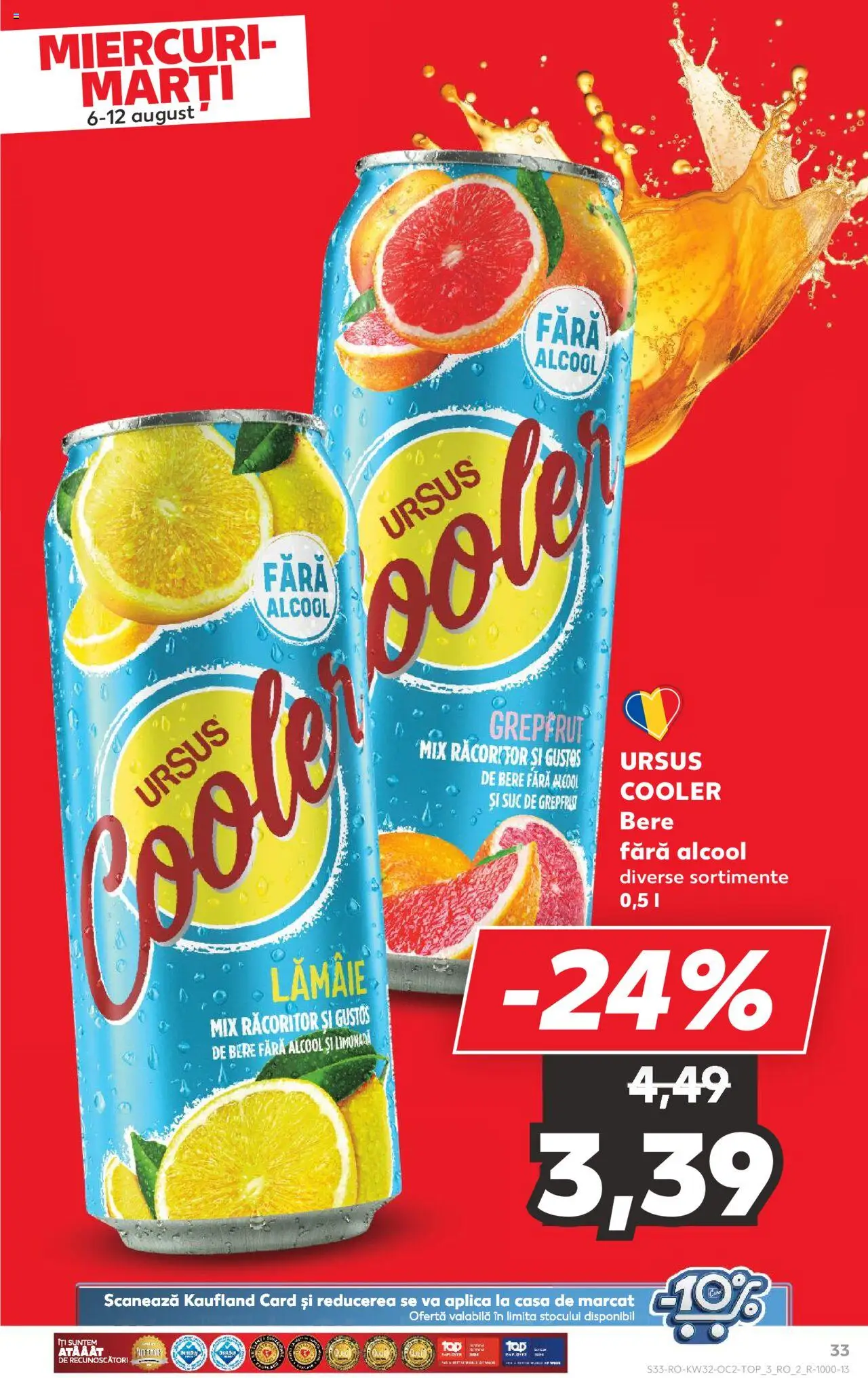 Catalog Kaufland 6 - 11 August 2025 | Pagina 33