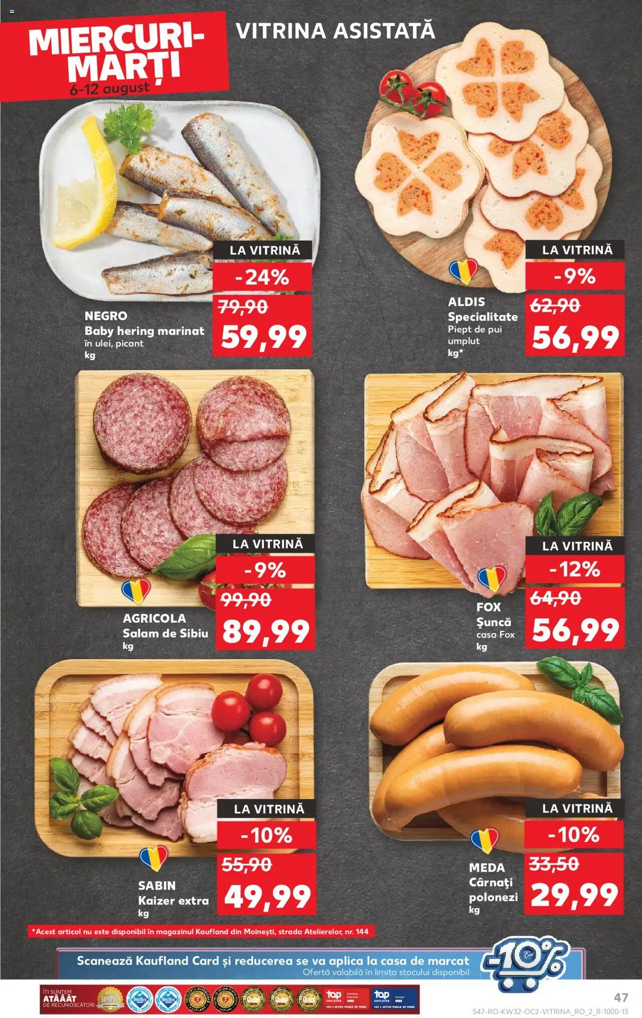 Catalog Kaufland 6 - 11 August 2025 | Pagina 47