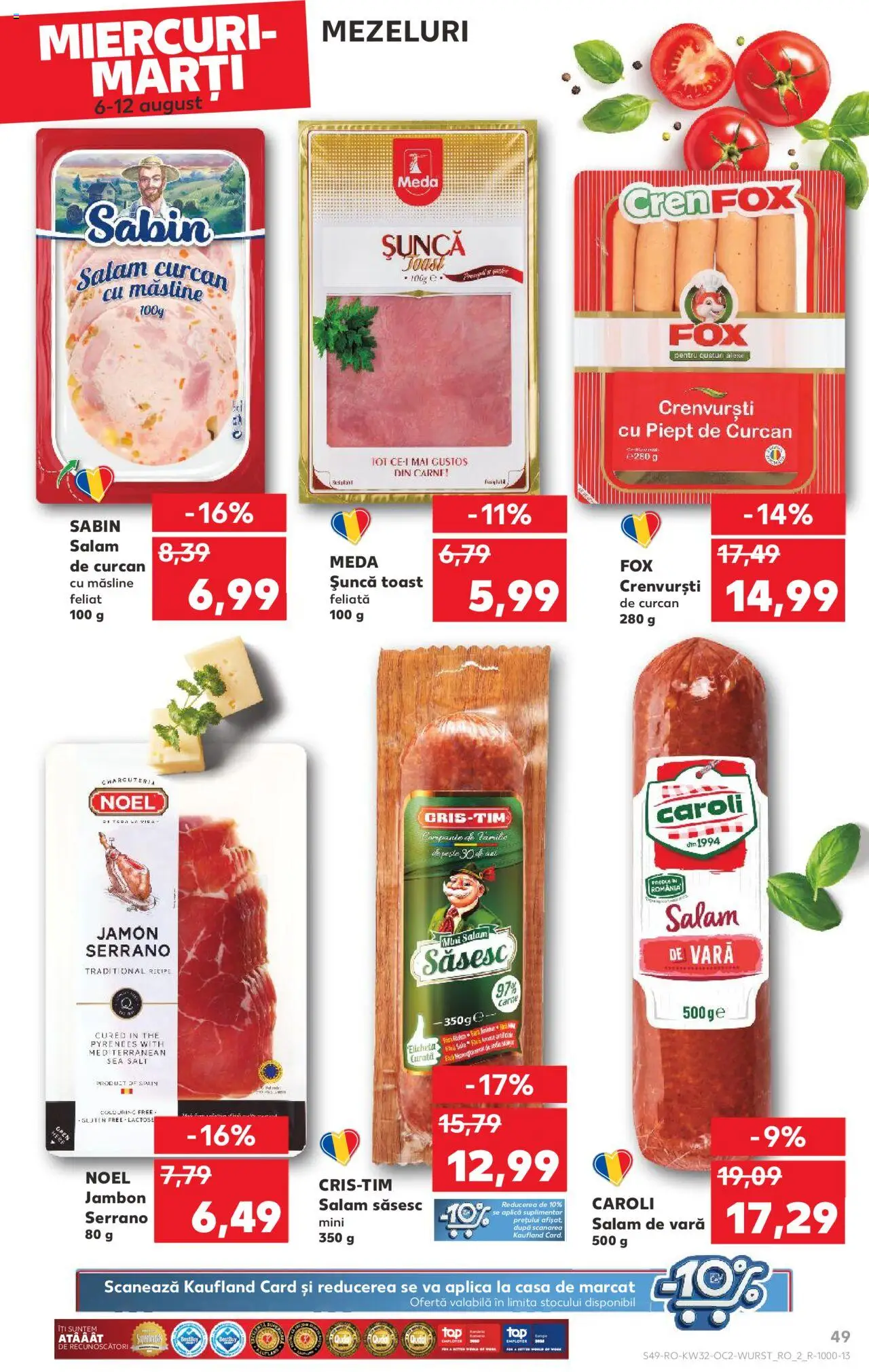Catalog Kaufland 6 - 11 August 2025 | Pagina 49
