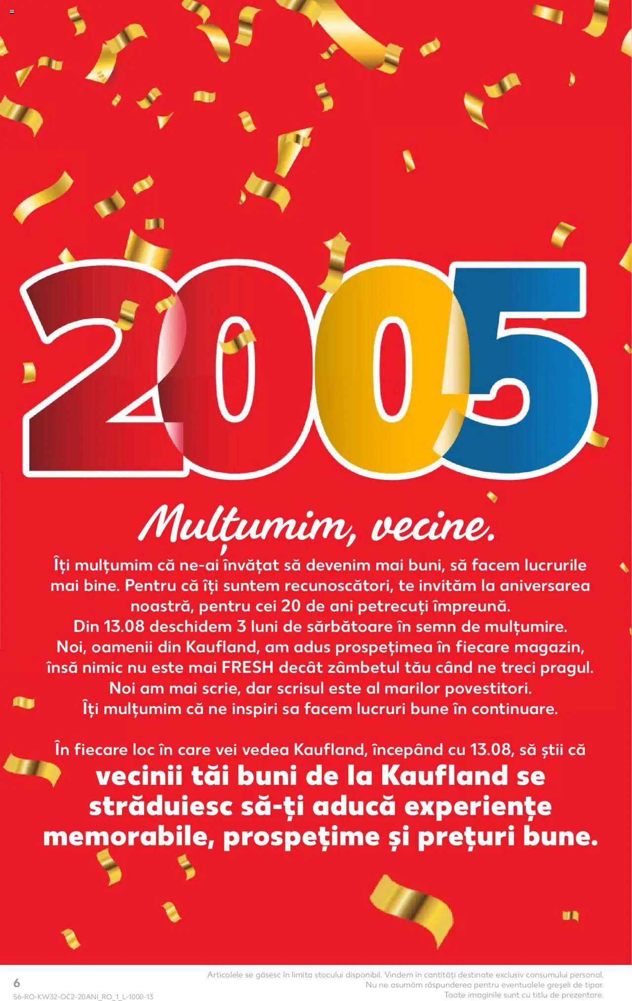 Catalog Kaufland 6 - 11 August 2025 | Pagina 6