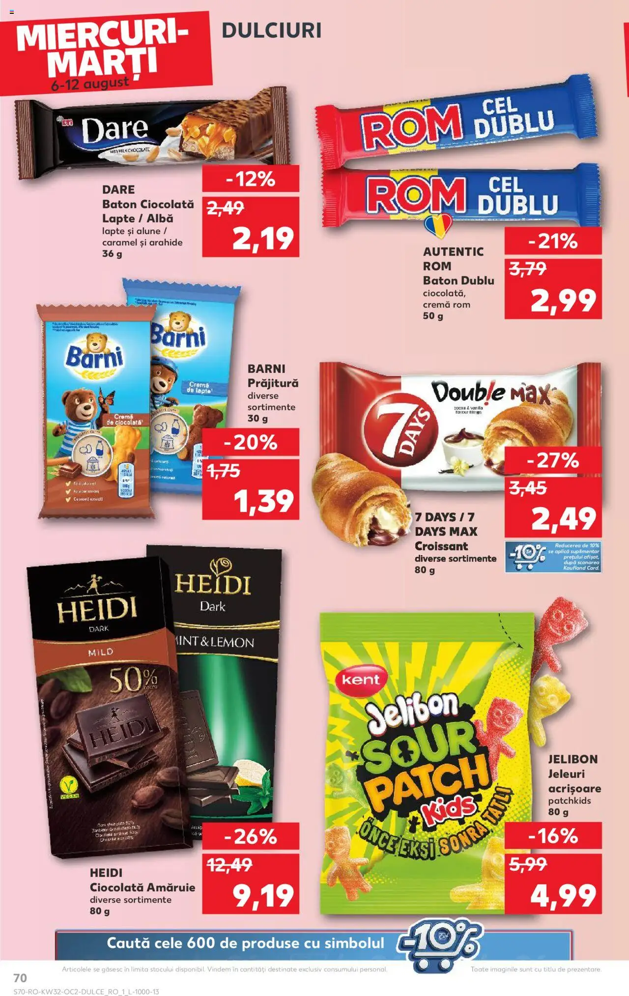 Catalog Kaufland 6 - 11 August 2025 | Pagina 70