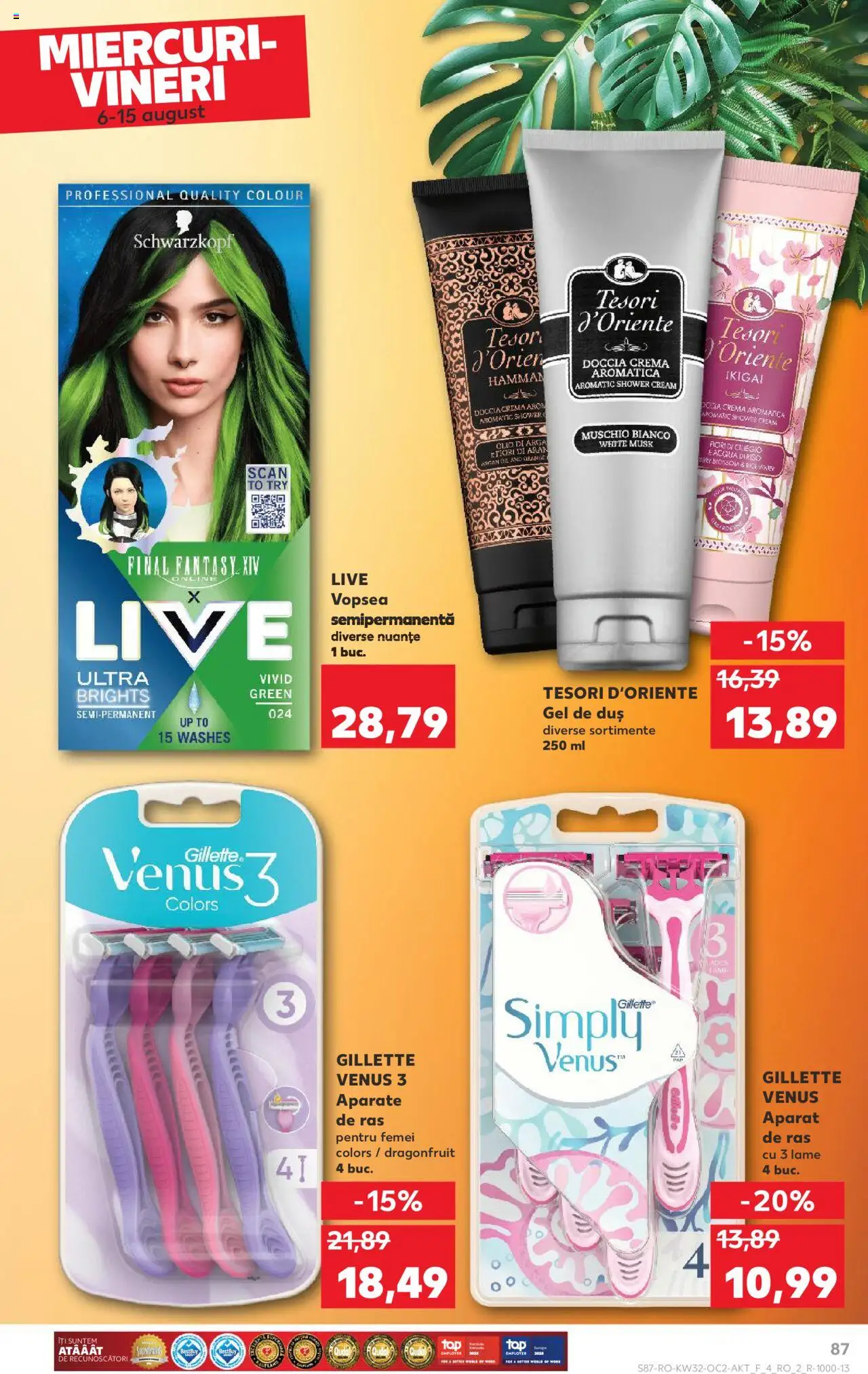 Catalog Kaufland 6 - 11 August 2025 | Pagina 87