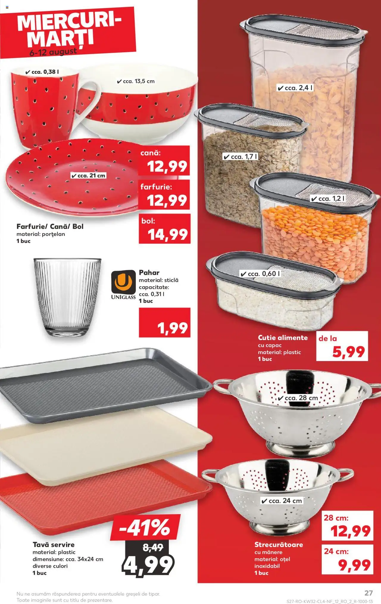 Catalog Kaufland 6 - 11 August 2025 | Pagina 27