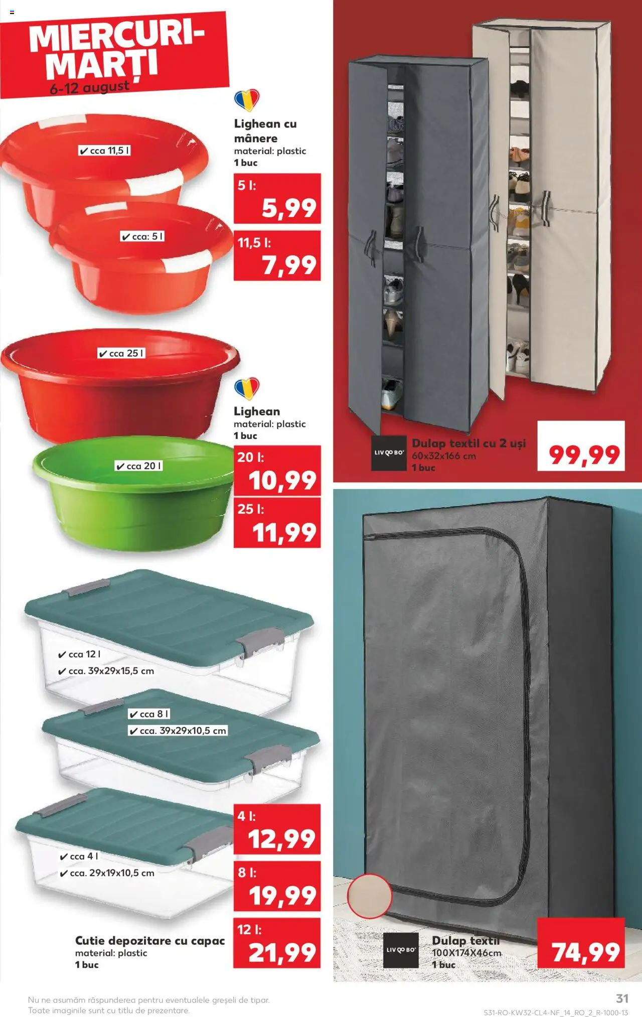 Catalog Kaufland 6 - 11 August 2025 | Pagina 31