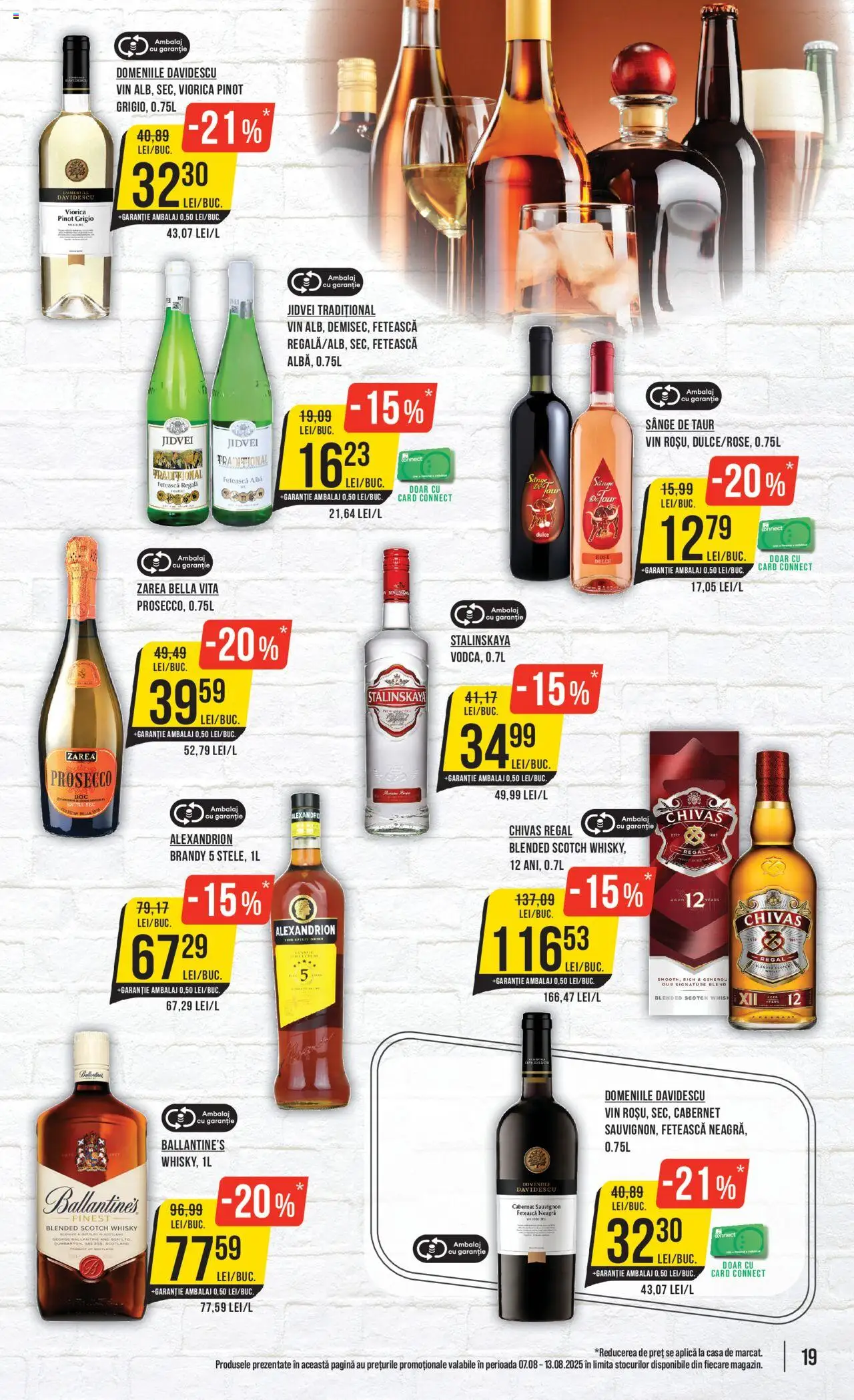 Catalog Mega Image 7 - 12 August 2025 | Pagina 19 | Produse: Prosecco, Vin