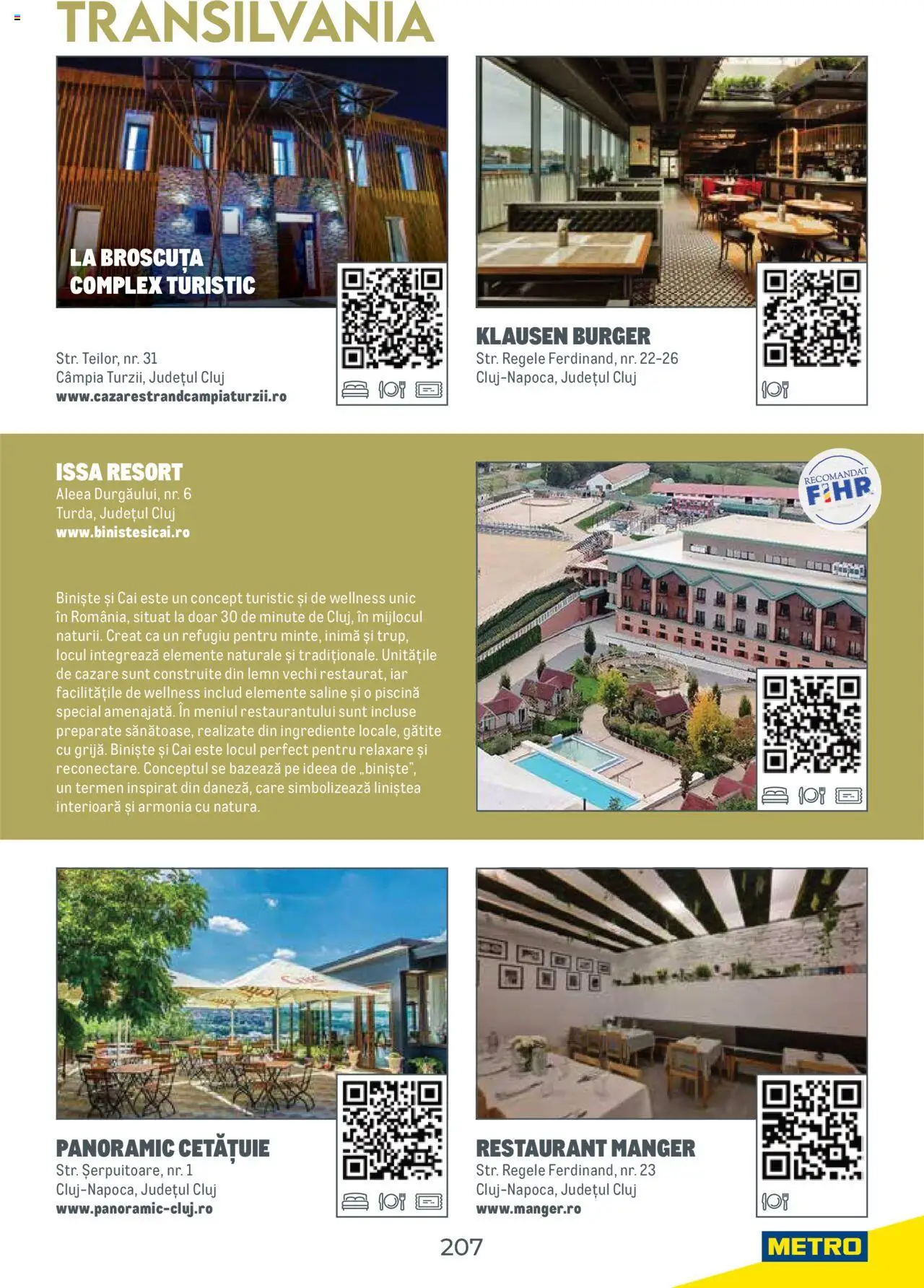 Catalog METRO 1 August 2025 - 30 Decembrie 2026 | Pagina 207 | Produse: Piscină, Burger