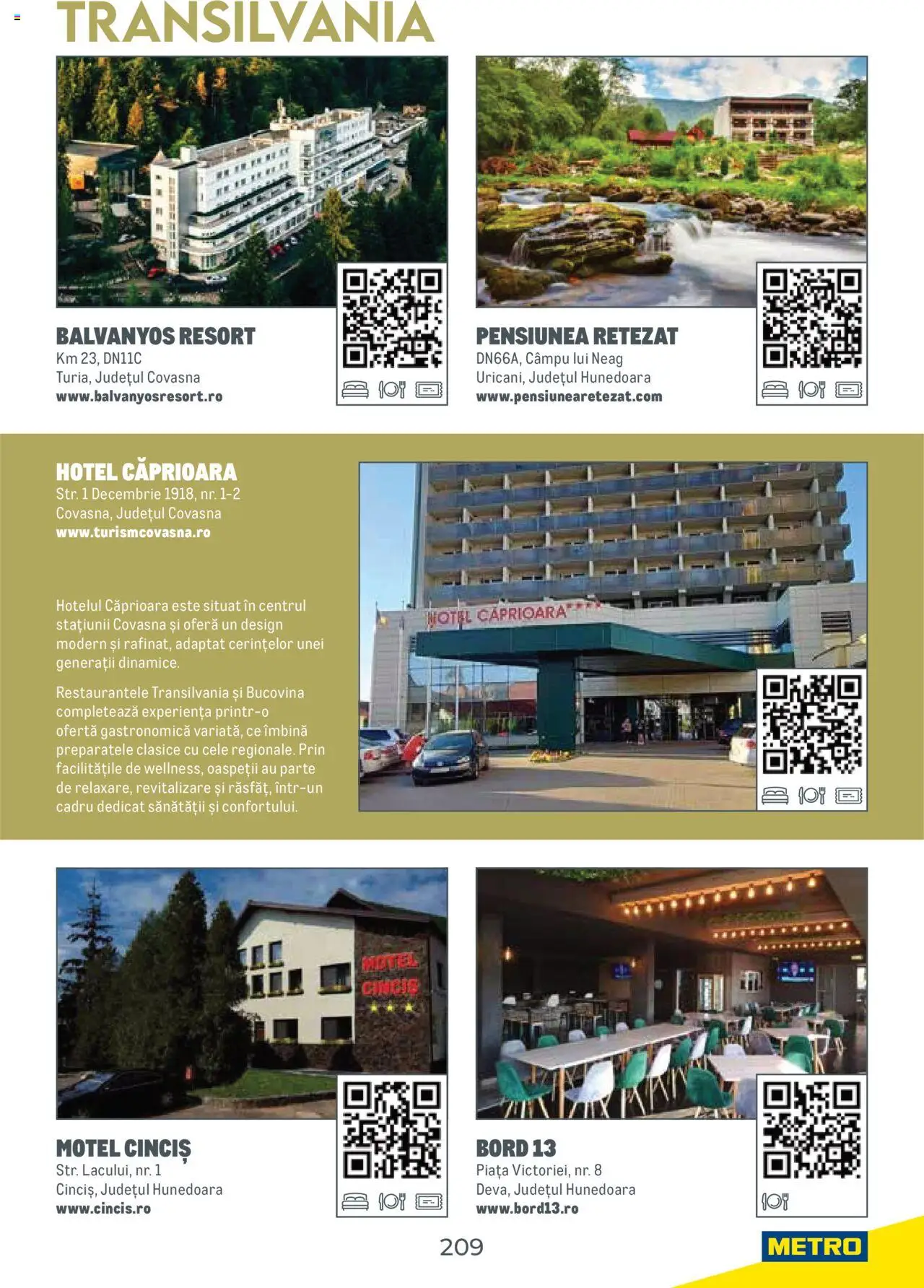 Catalog METRO 1 August 2025 - 30 Decembrie 2026 | Pagina 209