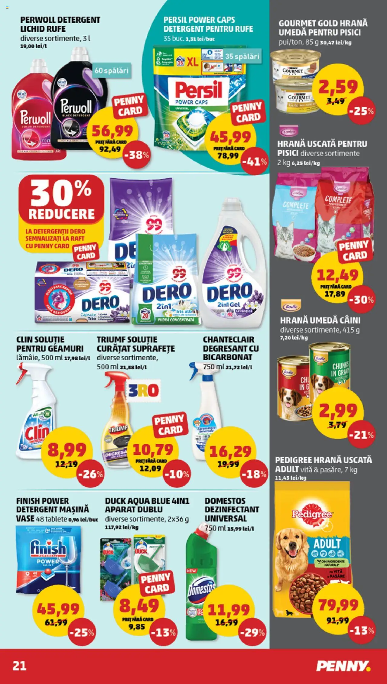 Catalog PENNY Market 6 - 11 August 2025 | Pagina 21 | Produse: Raft, Pudră, Detergent