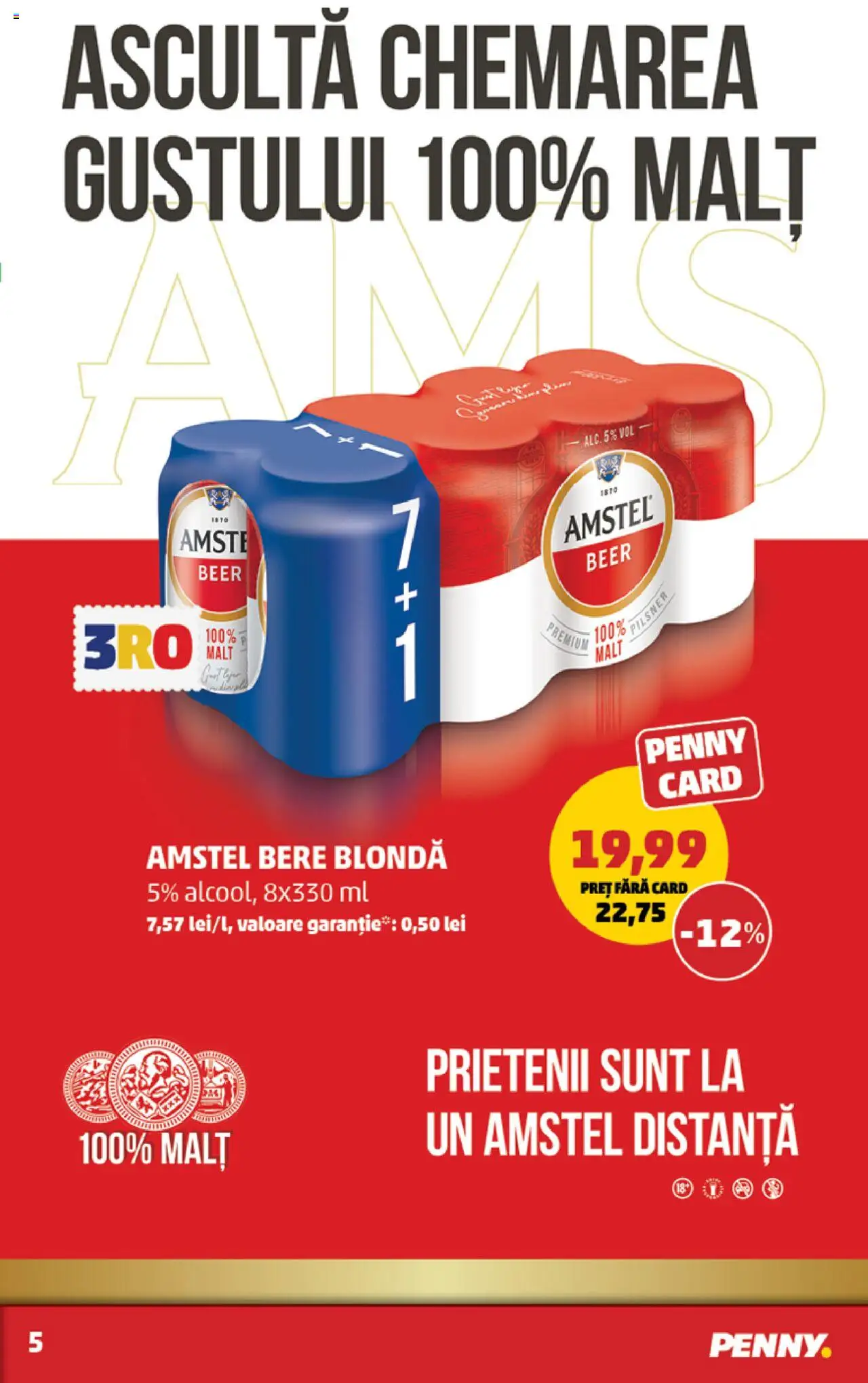 Catalog PENNY Market 6 - 11 August 2025 | Pagina 5 | Produse: Bere