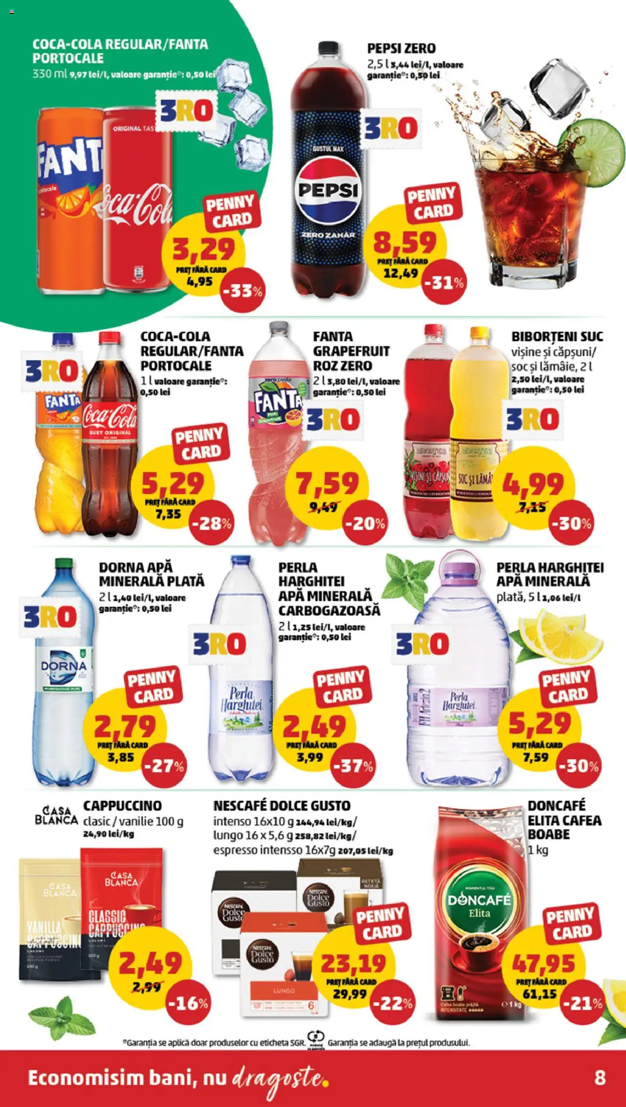 Catalog PENNY Market 6 - 11 August 2025 | Pagina 8 | Produse: Pară, Yazı tahtası kalemi, Suc, Lămâie