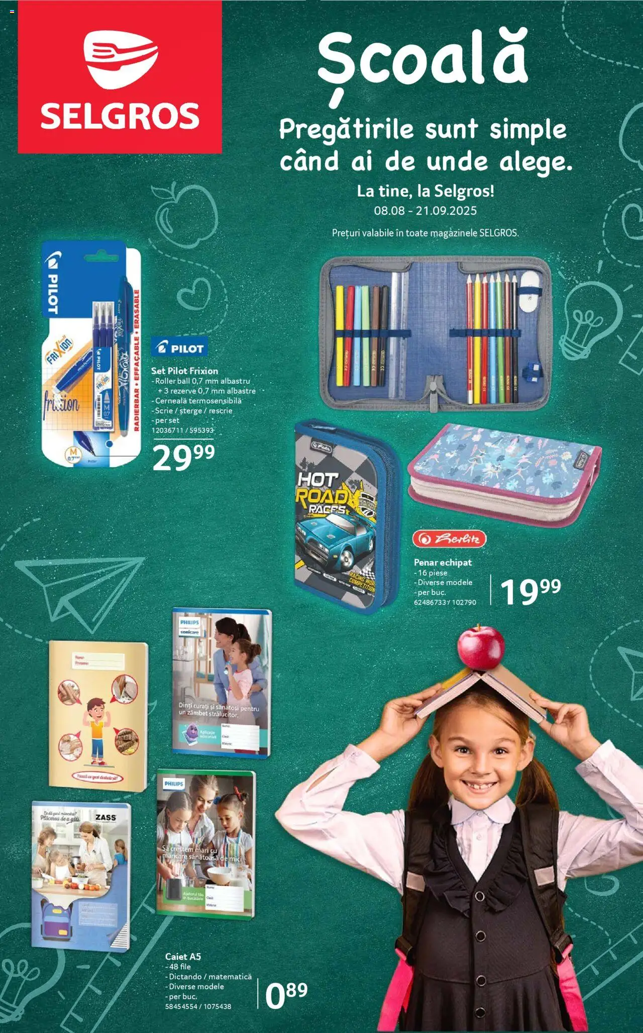 Catalog Selgros 8 August - 20 Septembrie 2025 | Pagina 1 | Produse: Enginar, Cadă