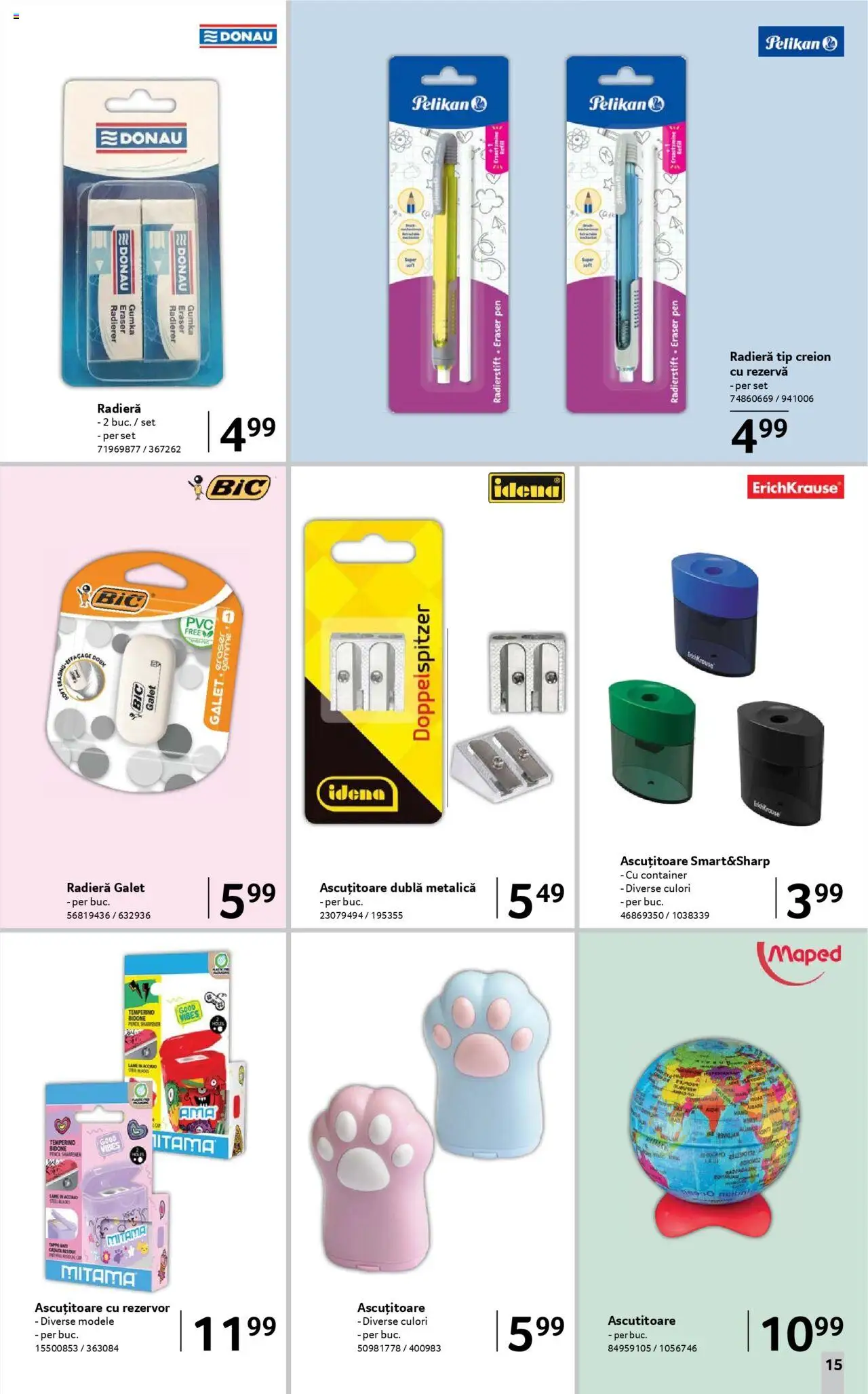 Catalog Selgros 8 August - 20 Septembrie 2025 | Pagina 15 | Produse: Ascuțitoare
