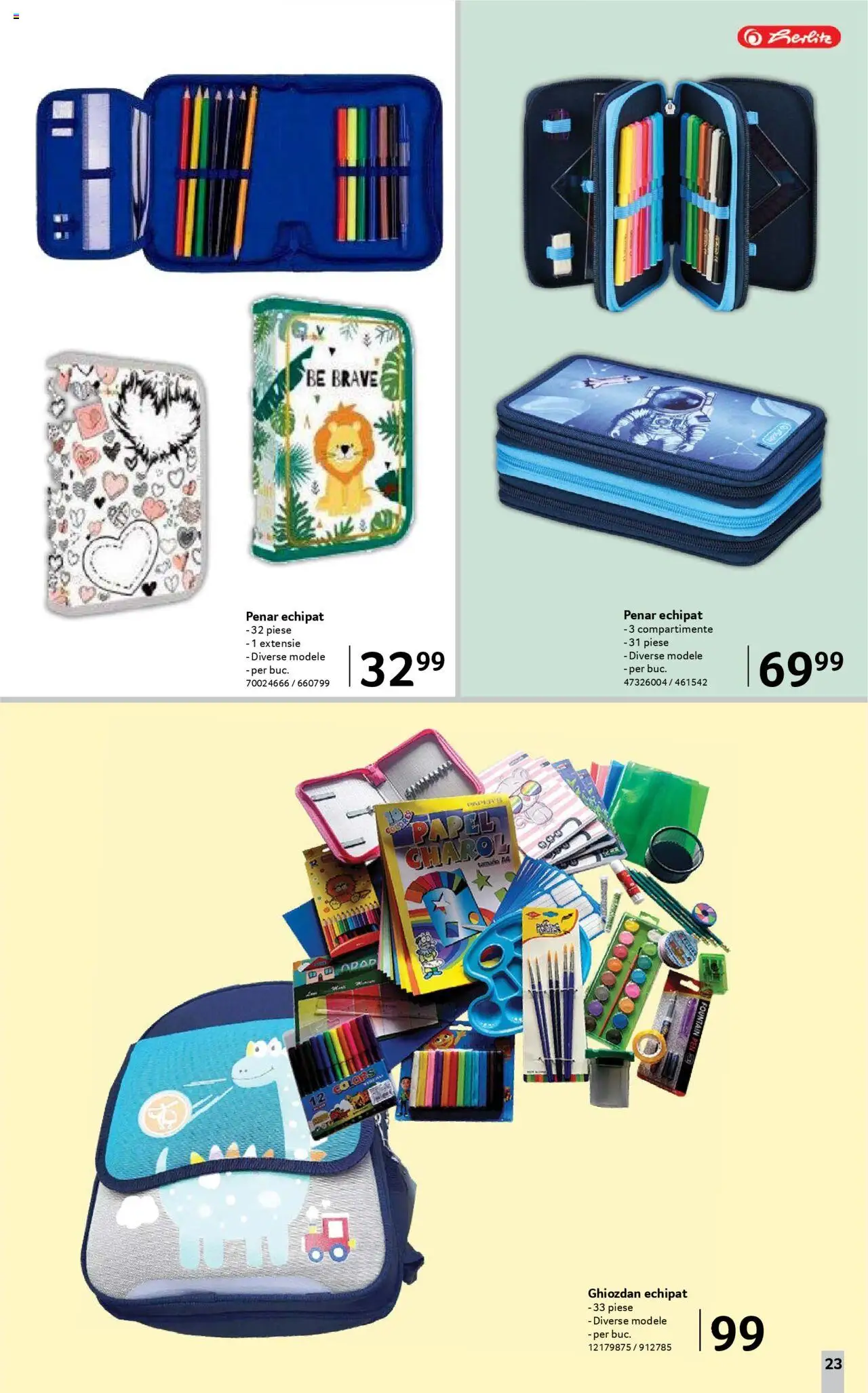 Catalog Selgros 8 August - 20 Septembrie 2025 | Pagina 23 | Produse: Ghiozdan