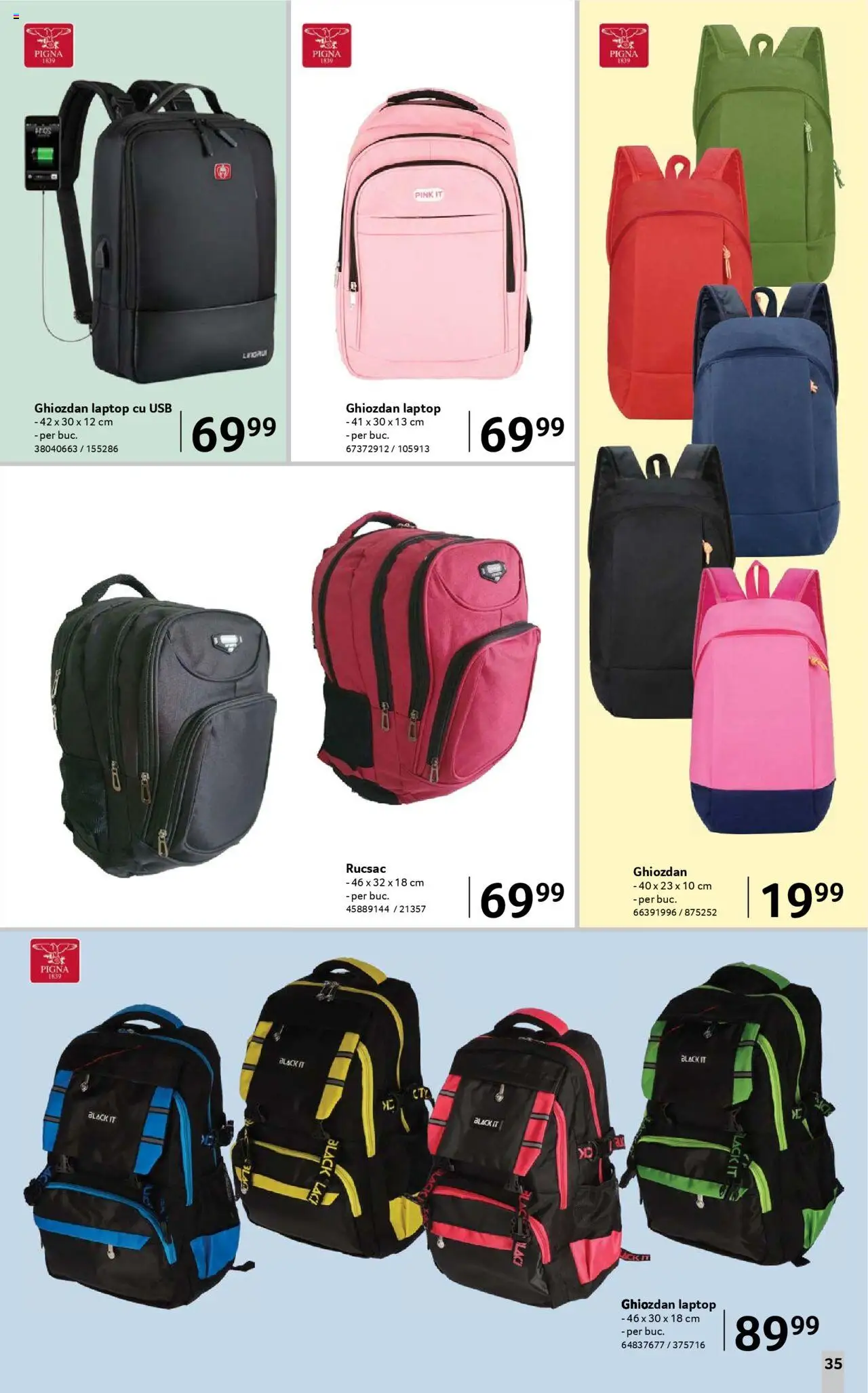 Catalog Selgros 8 August - 20 Septembrie 2025 | Pagina 35 | Produse: Laptop, Usb, Ghiozdan, Rucsac