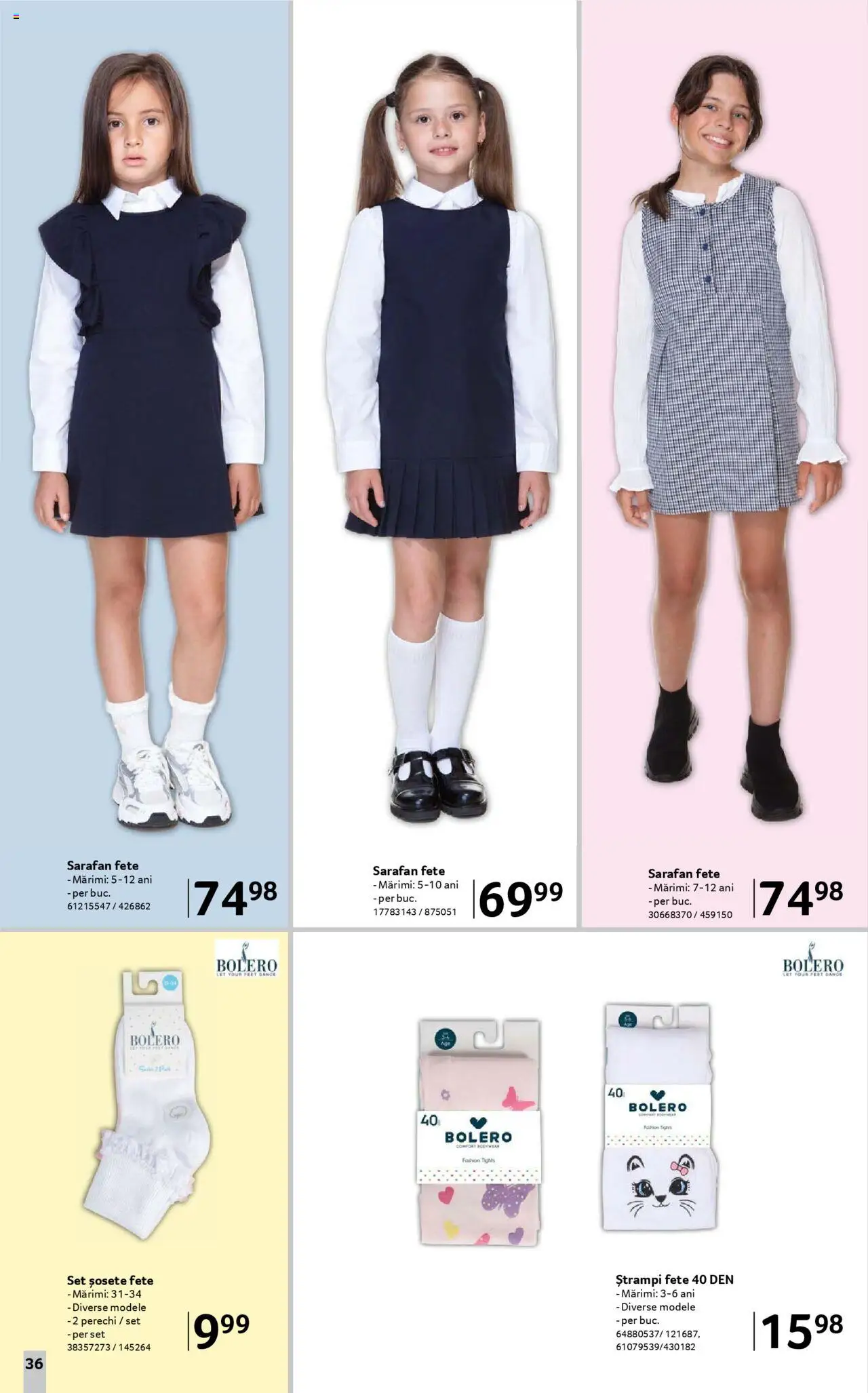 Catalog Selgros 8 August - 20 Septembrie 2025 | Pagina 36 | Produse: Șosete
