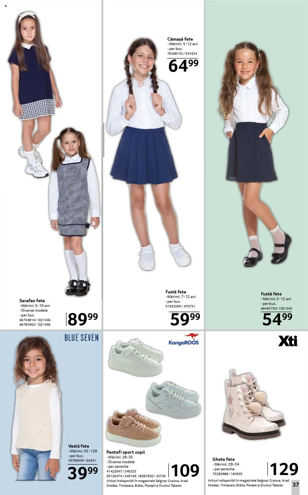 Catalog Selgros 8 August - 20 Septembrie 2025 | Pagina 37 | Produse: Pantofi, Vestă, Ghete