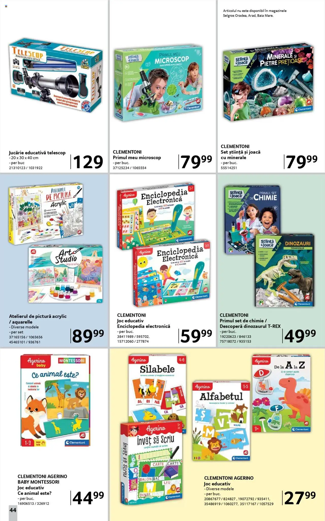 Catalog Selgros 8 August - 20 Septembrie 2025 | Pagina 44 | Produse: Joc