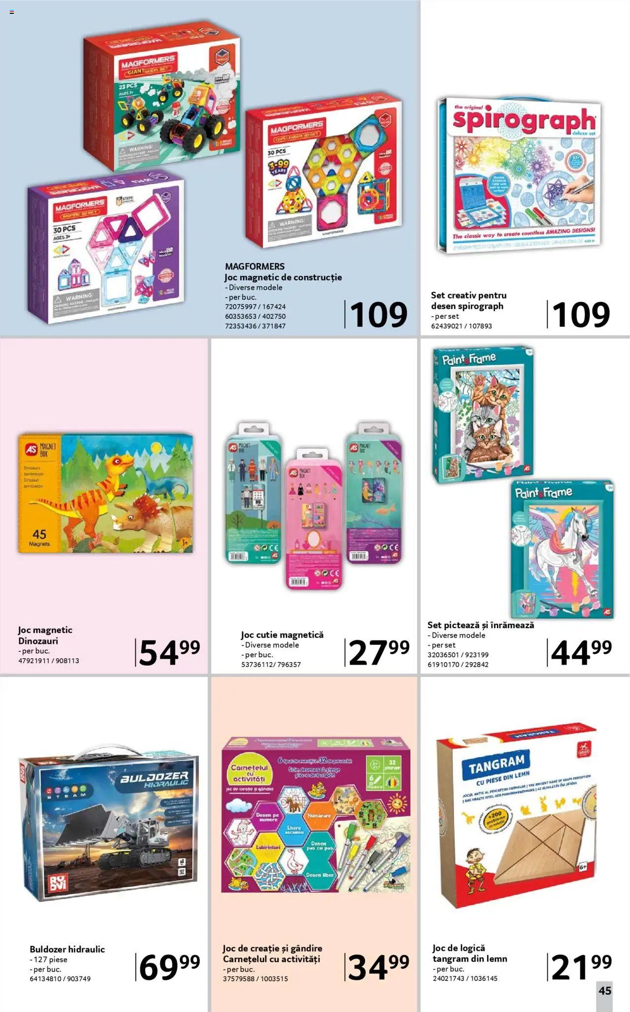 Catalog Selgros 8 August - 20 Septembrie 2025 | Pagina 45 | Produse: Joc, Cutie
