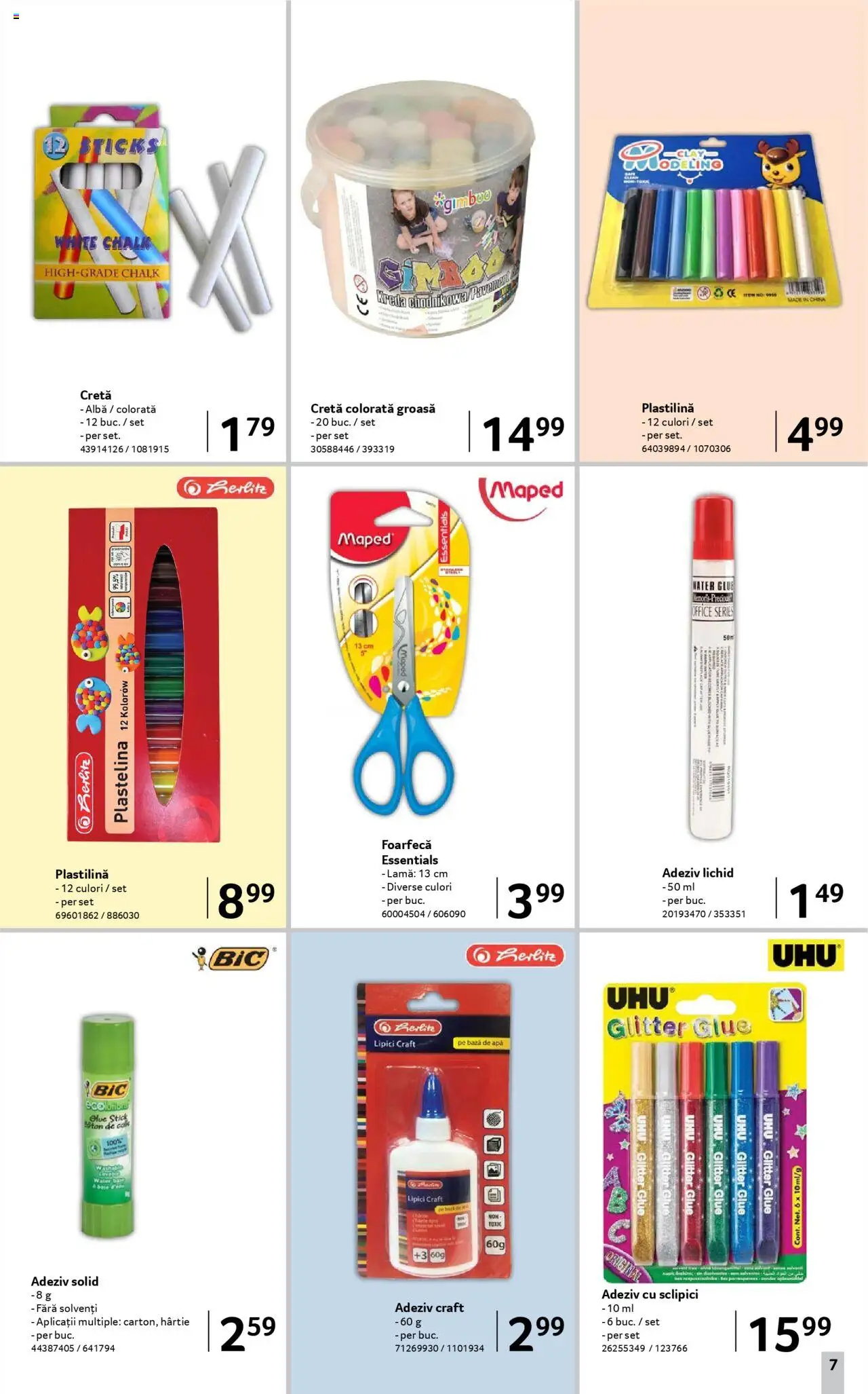 Catalog Selgros 8 August - 20 Septembrie 2025 | Pagina 7 | Produse: Adeziv
