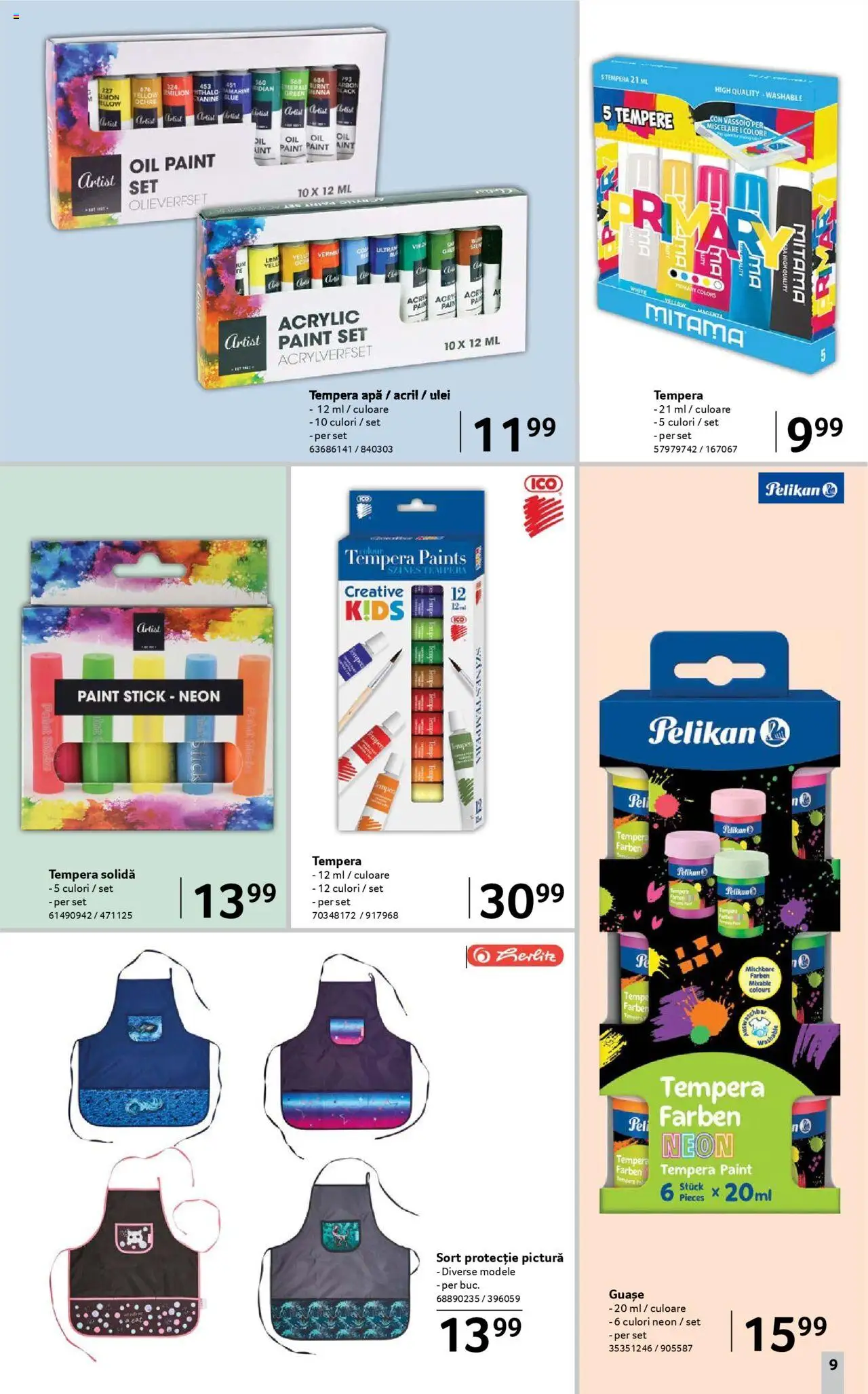 Catalog Selgros 8 August - 20 Septembrie 2025 | Pagina 9 | Produse: Șort, Ulei, Apă