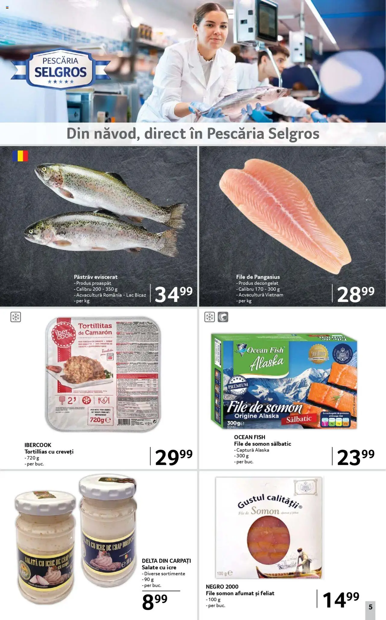 Catalog Selgros 8 - 20 August 2025 | Pagina 5 | Produse: Chaussures de ski, Esmer şeker, Salată cu icre, Salată