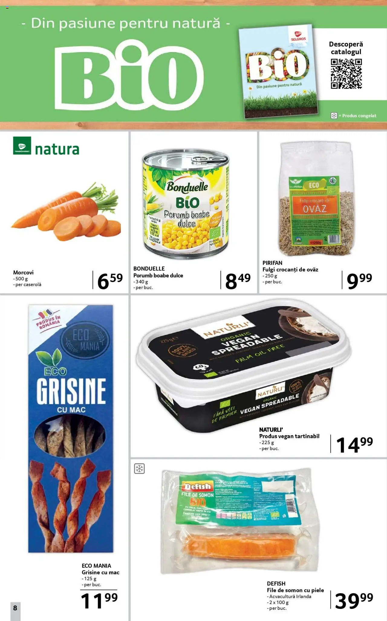 Catalog Selgros 8 - 20 August 2025 | Pagina 8 | Produse: Ulei, Morcovi, Fulgi, Porumb