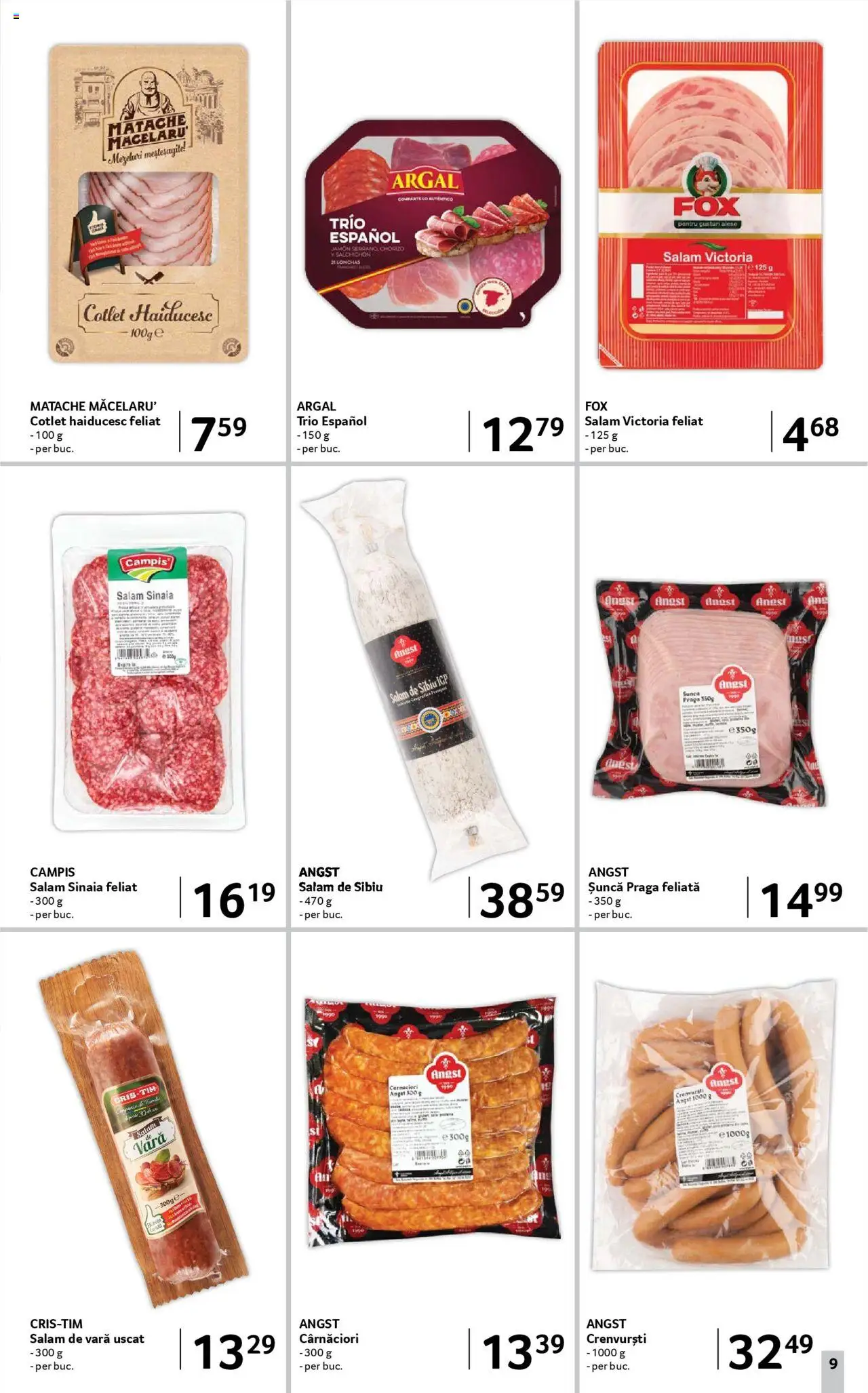 Catalog Selgros 8 - 20 August 2025 | Pagina 9 | Produse: Lait de coco, Crenvurști, Salam, Șuncă