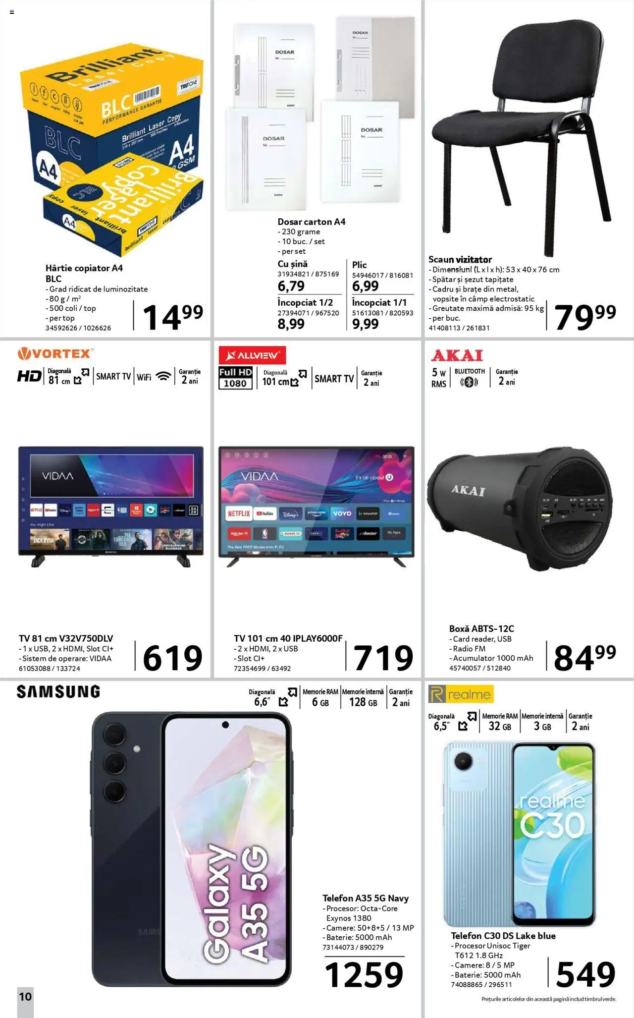Catalog Selgros 8 - 20 August 2025 | Pagina 10 | Produse: Usb, Top, Scaun, Baterie