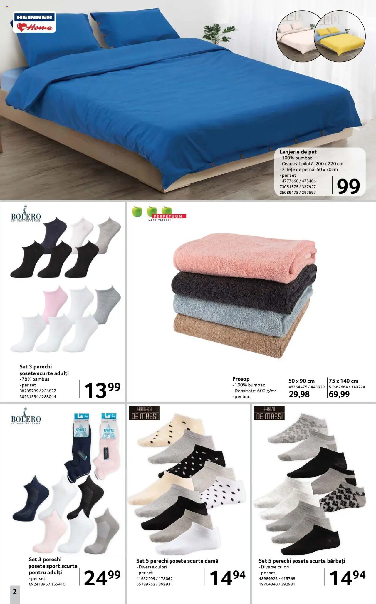 Catalog Selgros 8 - 20 August 2025 | Pagina 2 | Produse: Lenjerie de pat, Pilotă, Mere, Șosete