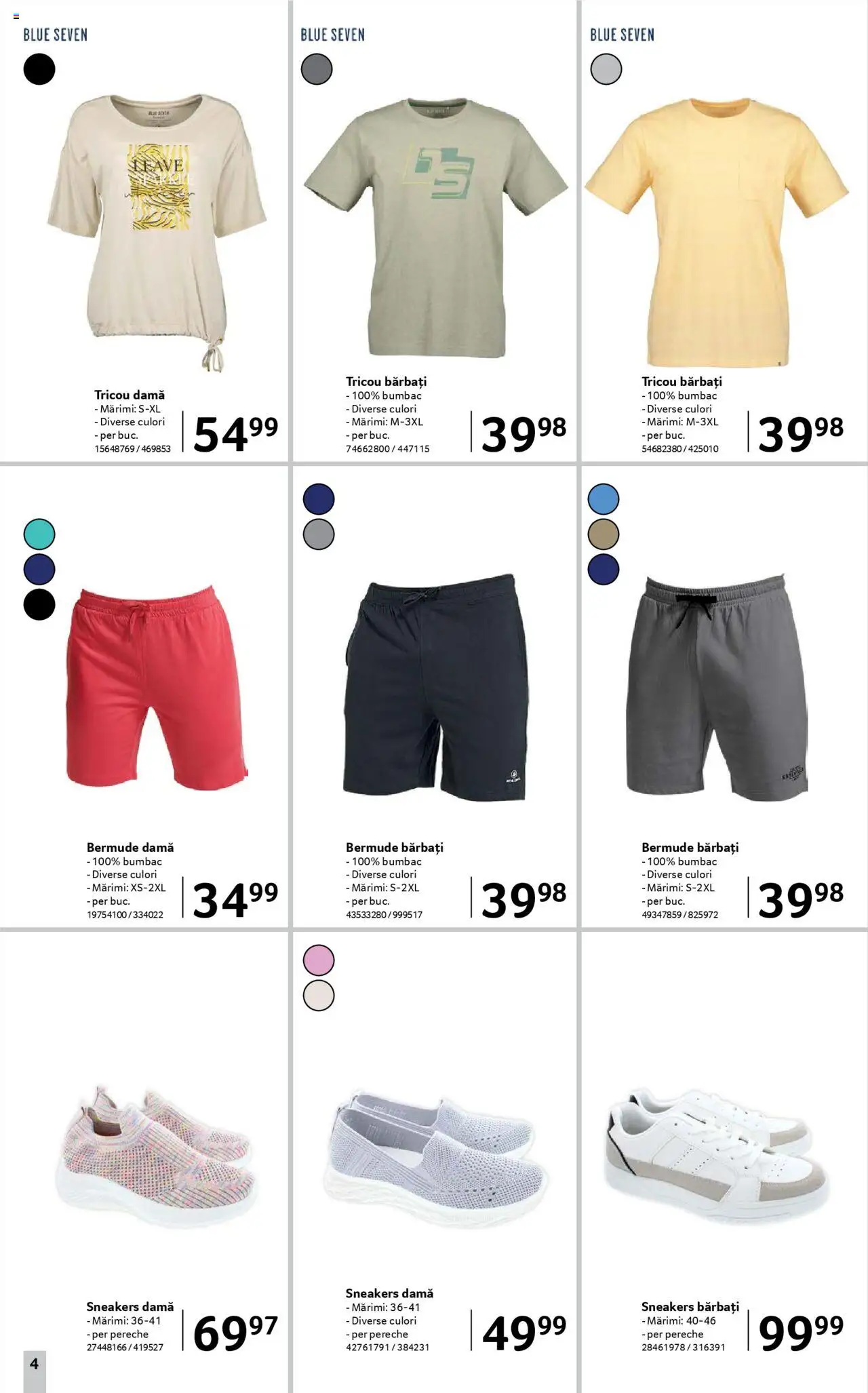 Catalog Selgros 8 - 20 August 2025 | Pagina 4 | Produse: Tricou