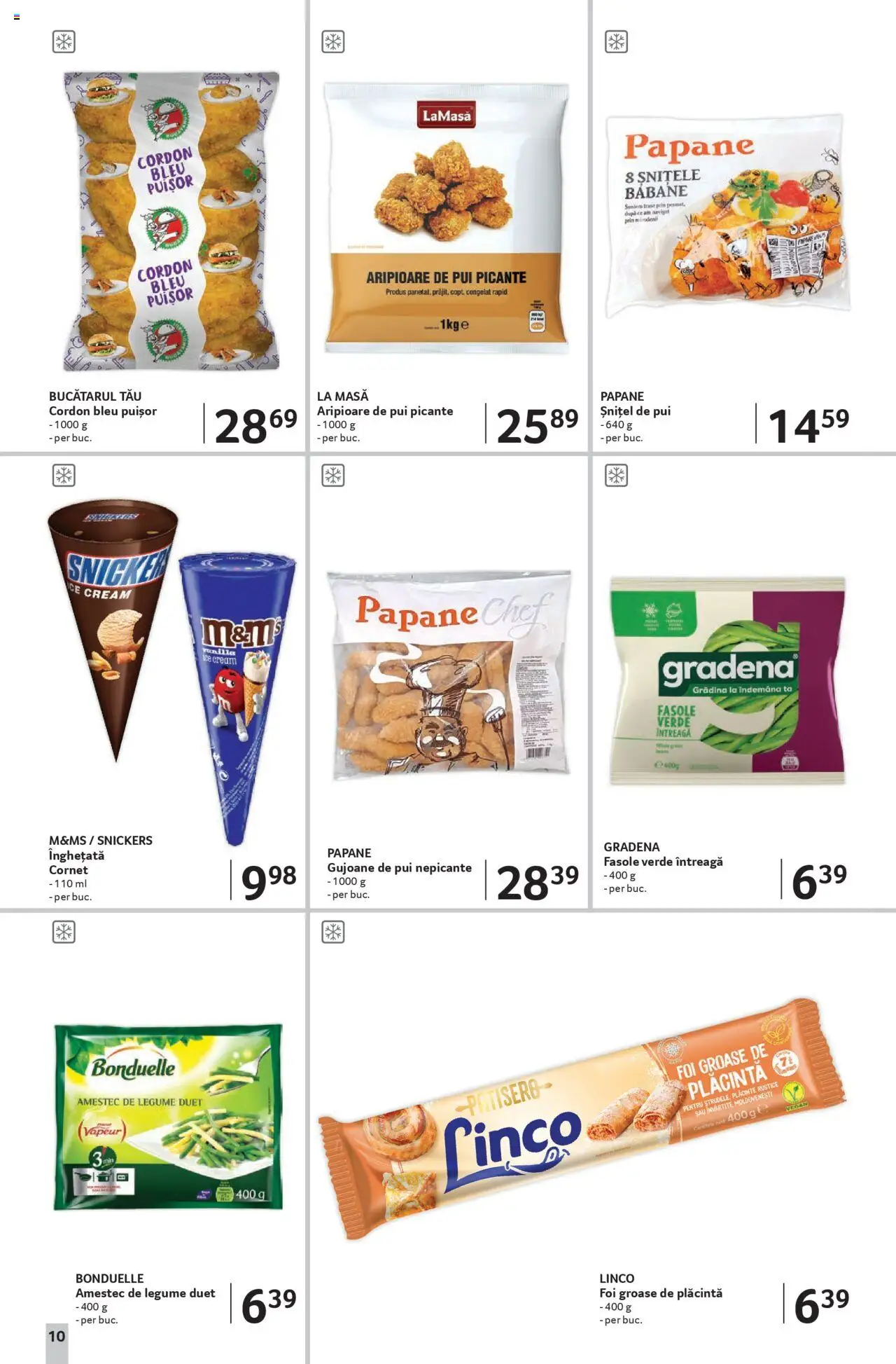 Catalog Selgros 8 - 20 August 2025 | Pagina 10 | Produse: Masă, Plăcintă, Fasole verde, Legume