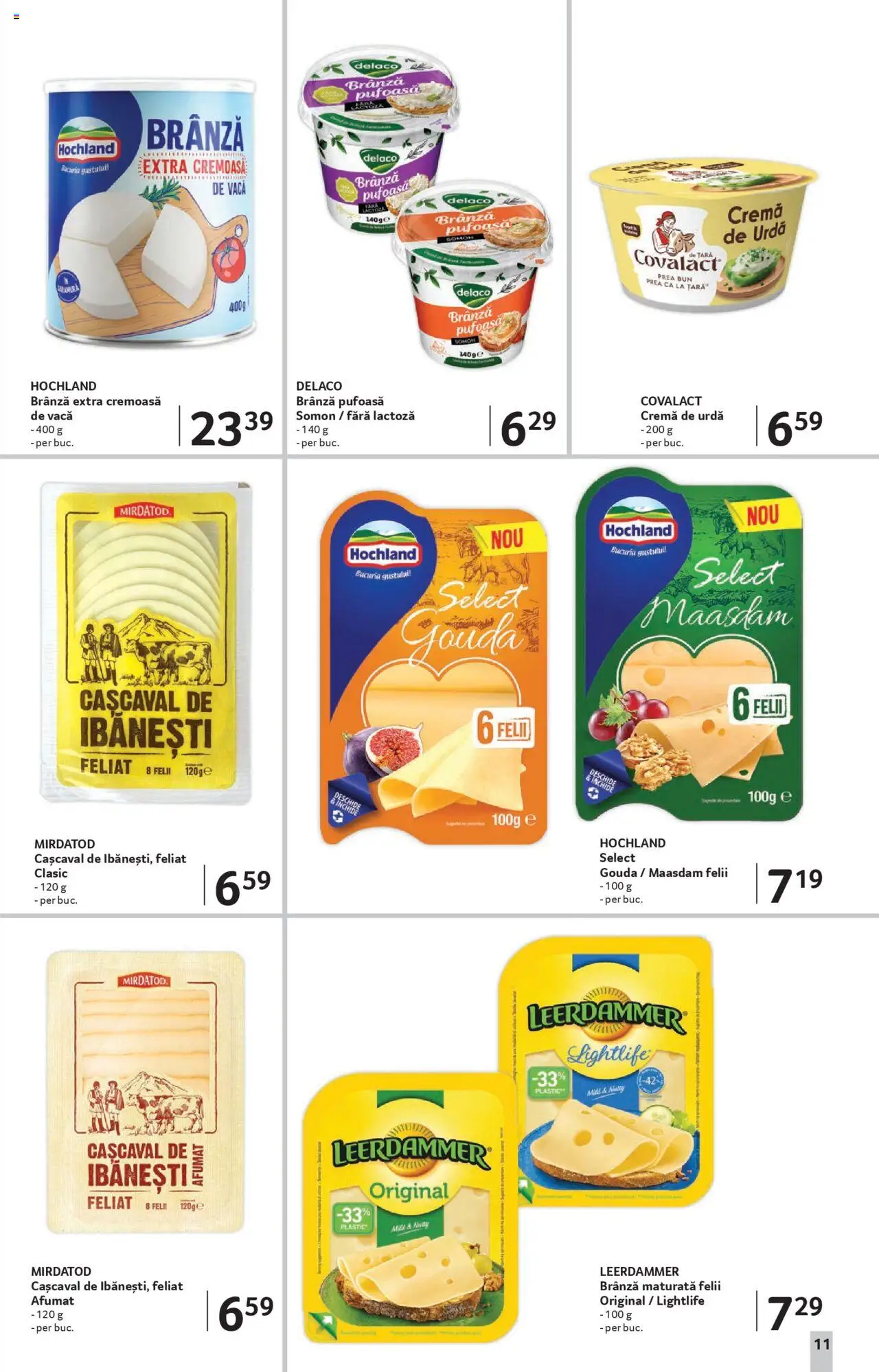 Catalog Selgros 8 - 20 August 2025 | Pagina 11 | Produse: Light Kedi Konservesi, Cașcaval, Brânză, Gouda