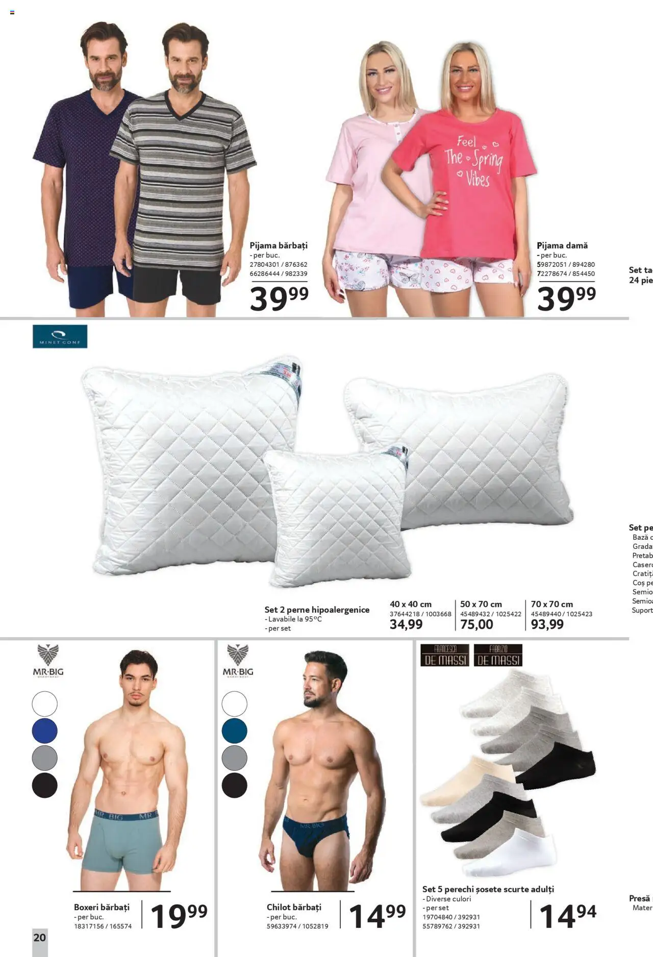 Catalog Selgros 8 - 20 August 2025 | Pagina 20 | Produse: Presă, Coș, Șosete, Boxeri