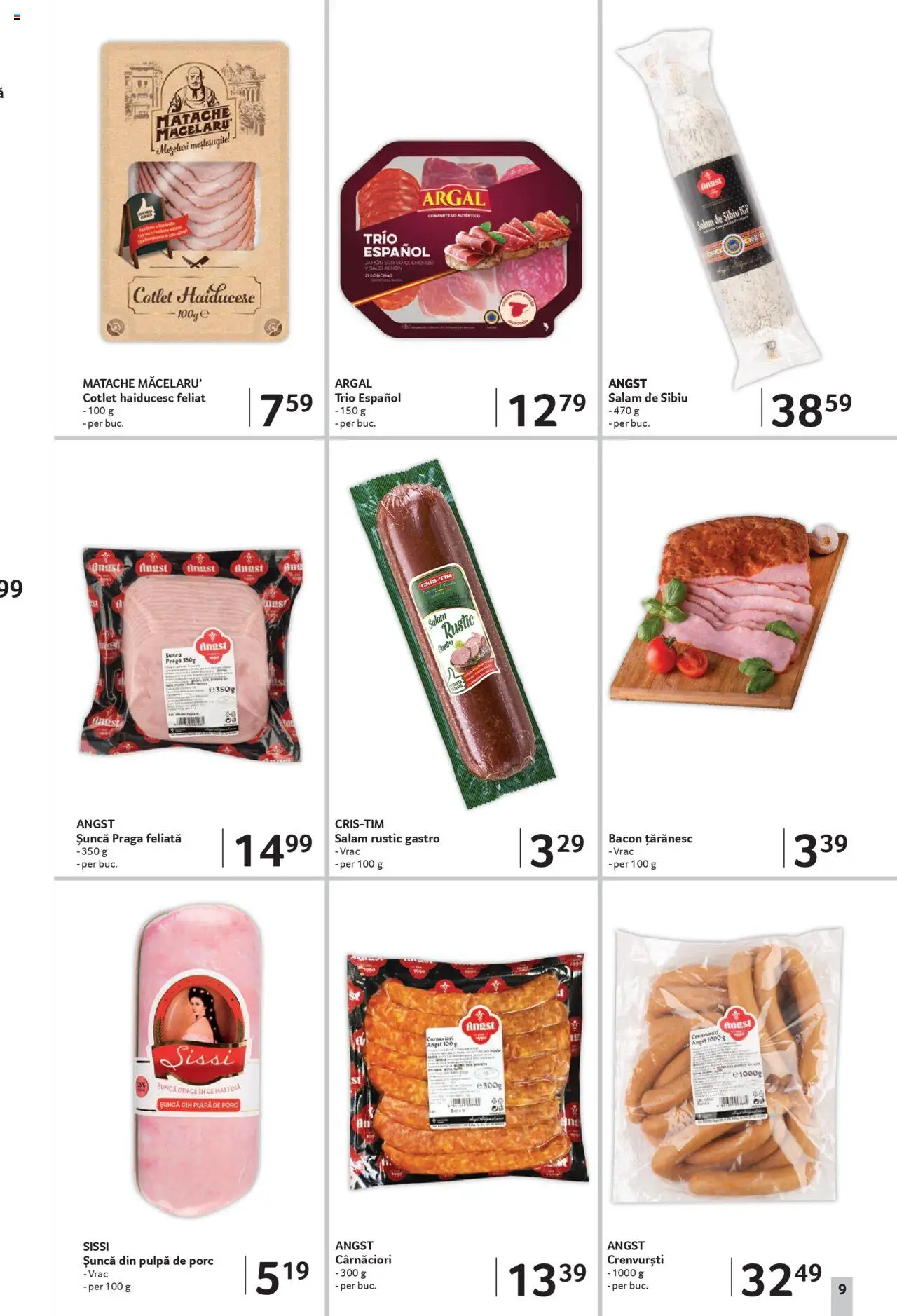 Catalog Selgros 8 - 20 August 2025 | Pagina 9 | Produse: Lait de coco, Crenvurști, Salam, Șuncă