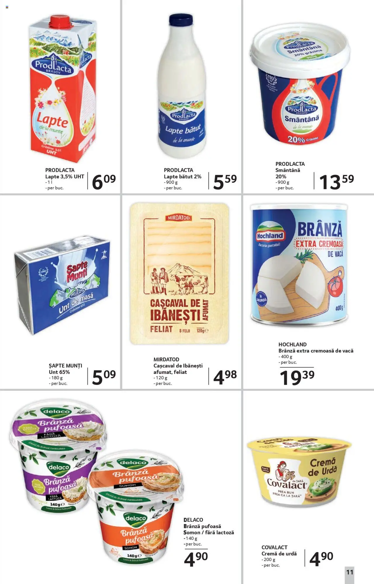 Catalog Selgros 8 - 20 August 2025 | Pagina 11 | Produse: Masă, Cașcaval, Lapte, Brânză