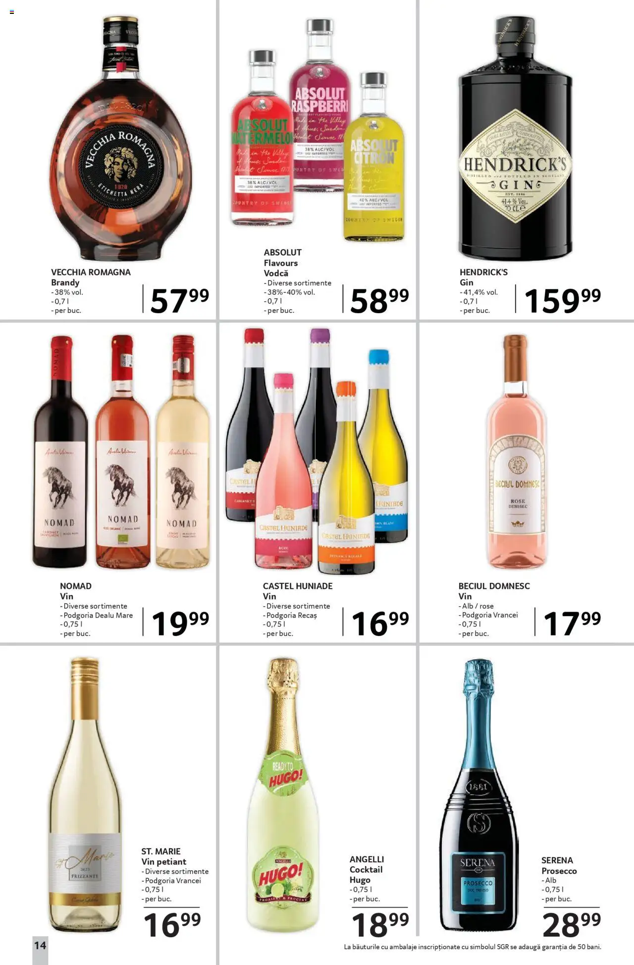 Catalog Selgros 8 - 20 August 2025 | Pagina 14 | Produse: Su ısıtıcı, Prosecco, Vin, Cocktail