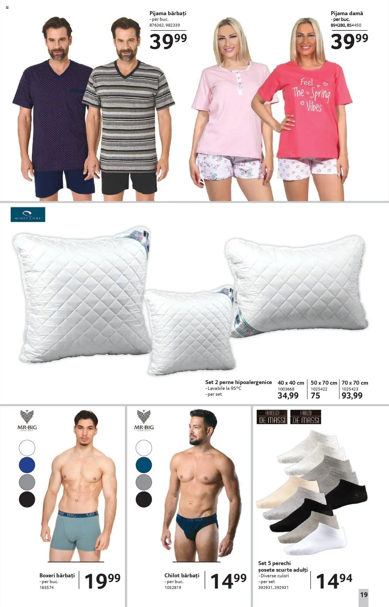 Catalog Selgros 8 - 20 August 2025 | Pagina 19 | Produse: Șosete, Boxeri
