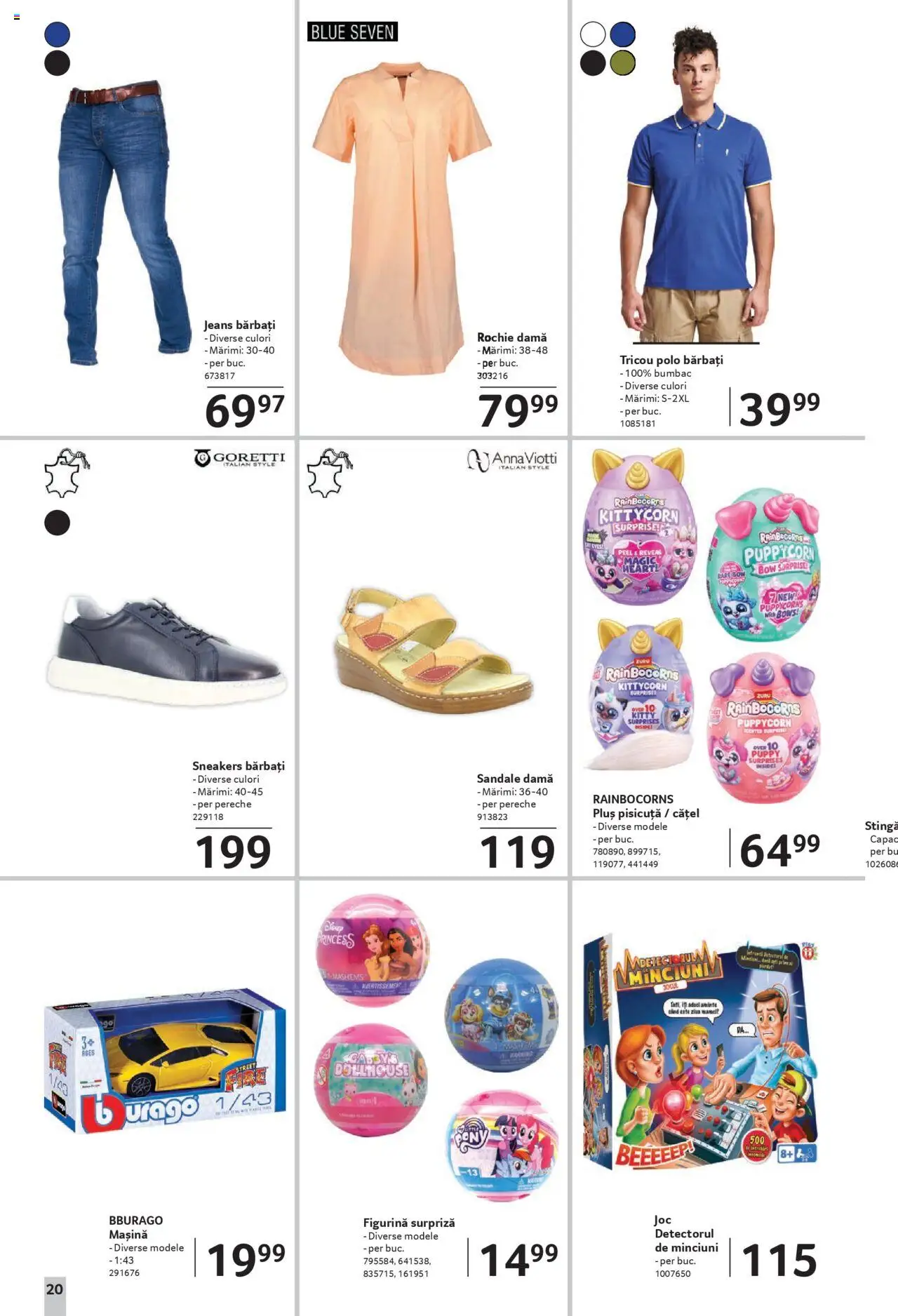 Catalog Selgros 8 - 20 August 2025 | Pagina 20 | Produse: Delgeç, Rochie, Tricou, Sandale