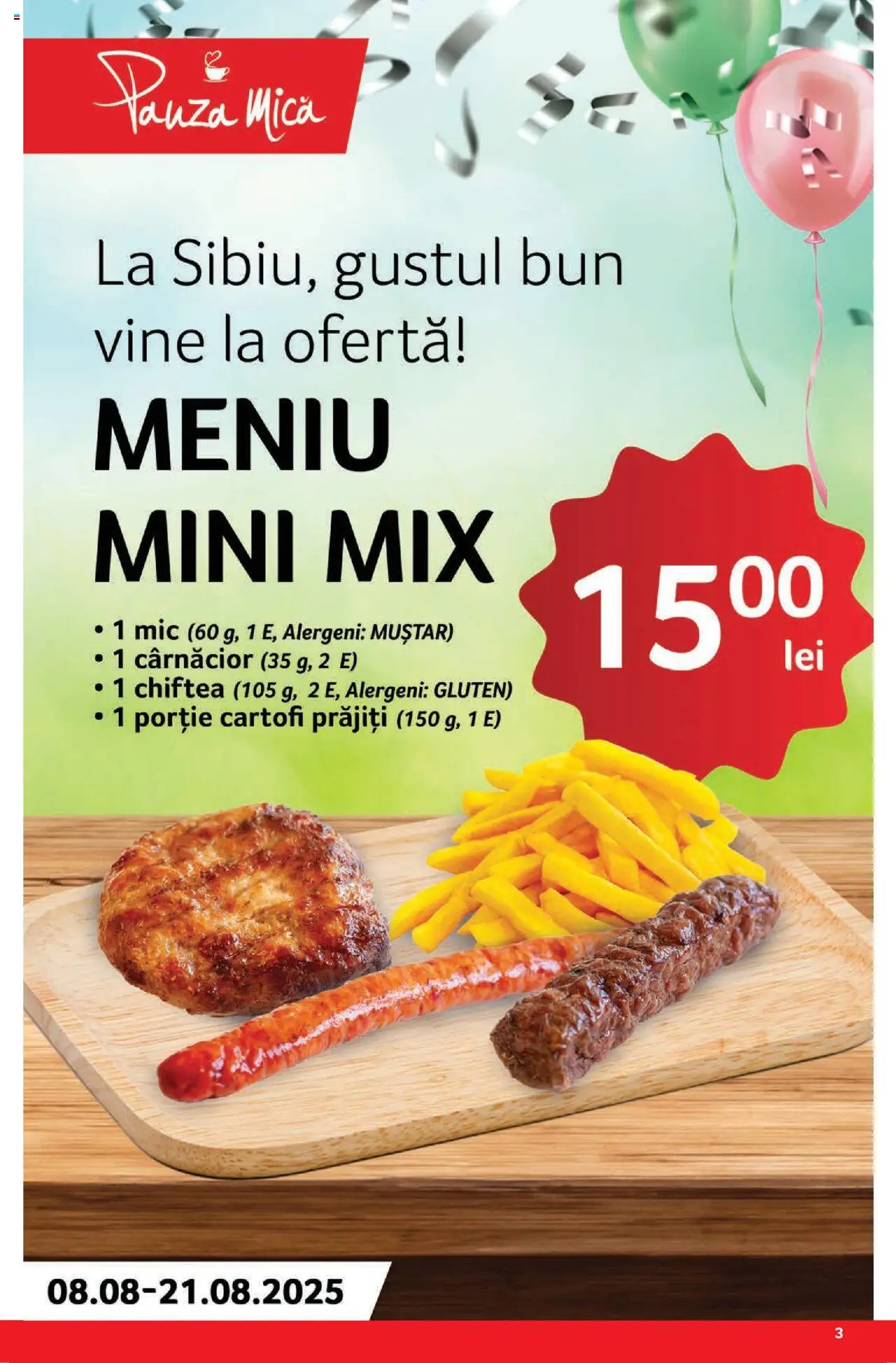 Catalog Selgros 8 - 20 August 2025 | Pagina 3 | Produse: Muștar, Cartofi