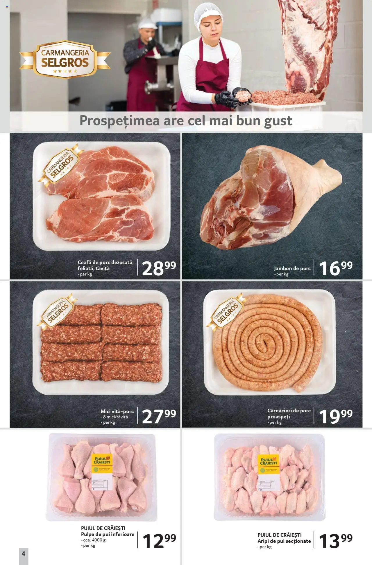 Catalog Selgros 8 - 20 August 2025 | Pagina 4 | Produse: Keçeli kalem, Hacıyatmaz Kedi Oyuncağı, Mici