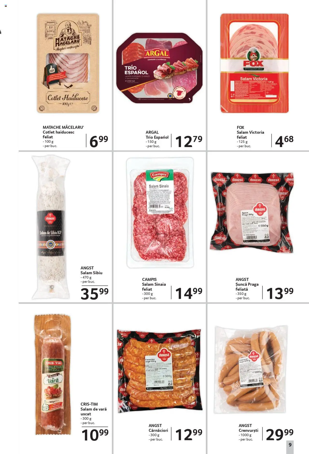 Catalog Selgros 8 - 20 August 2025 | Pagina 9 | Produse: Lait de coco, Crenvurști, Salam, Șuncă