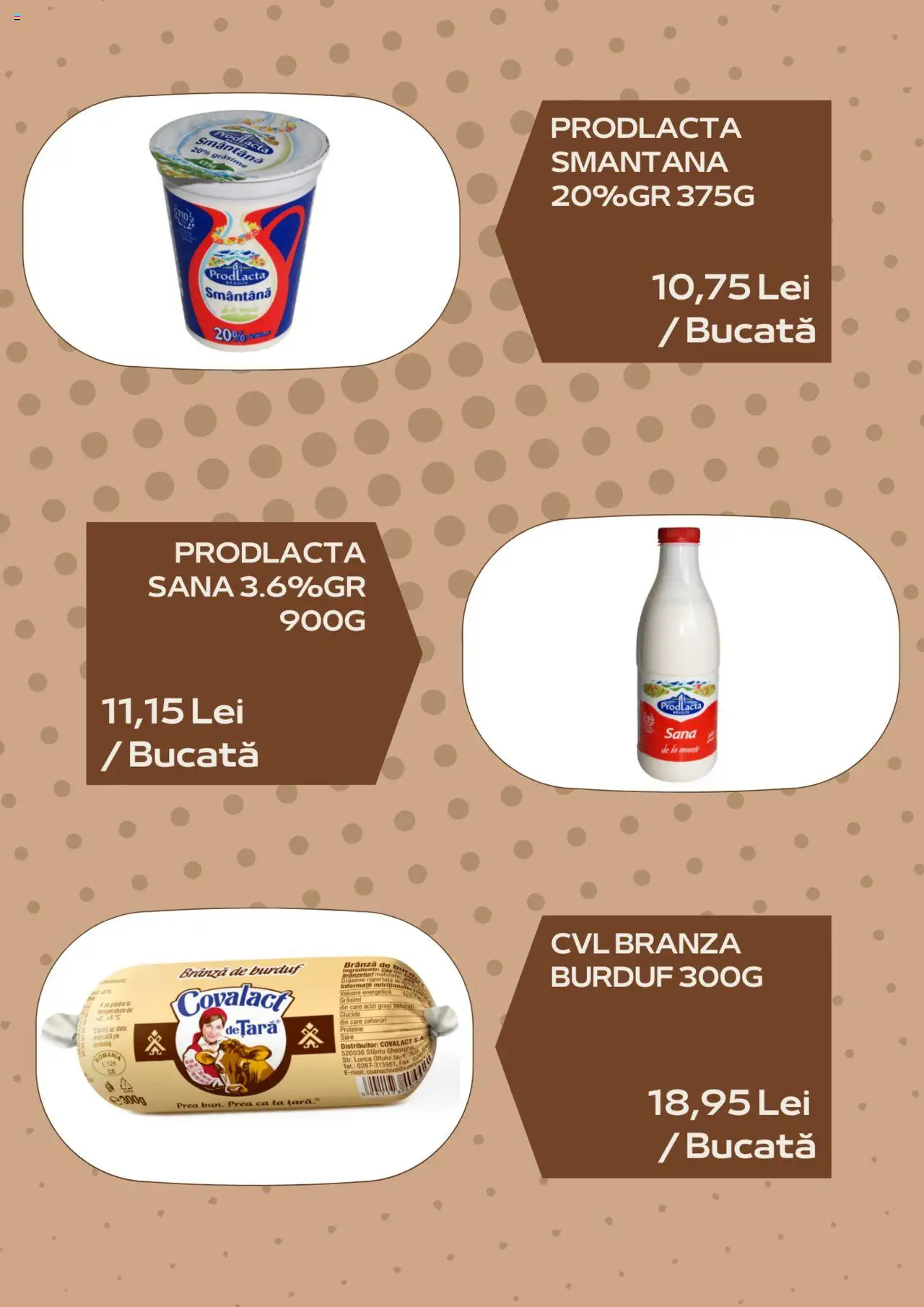 Catalog Sergiana 1 - 30 August 2025 | Pagina 5 | Produse: Masaüstü kılıfı, Brânză, Smântână, Sare