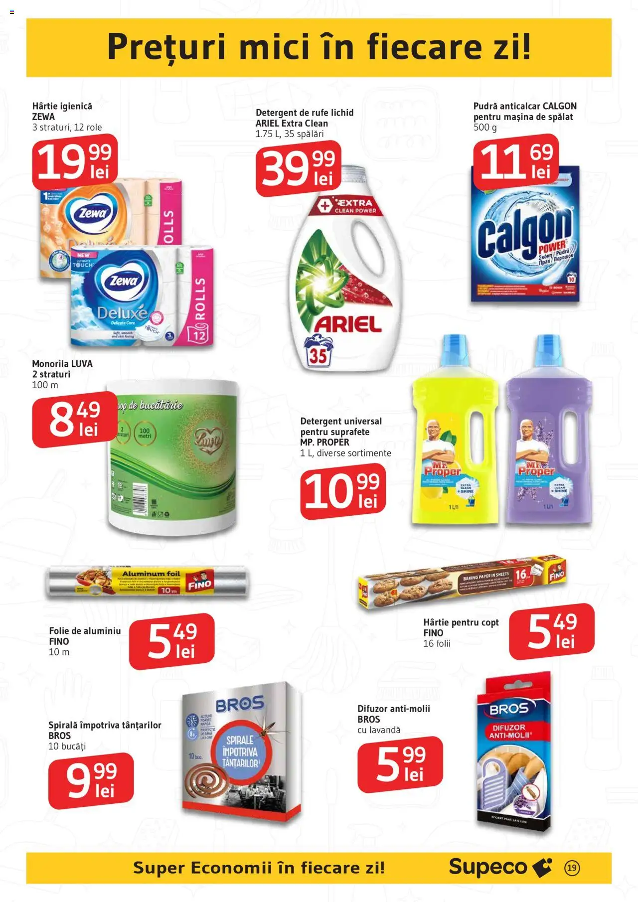 Catalog Supeco 7 - 19 August 2025 | Pagina 19 | Produse: Difuzor, Mici, Pudră, Detergent