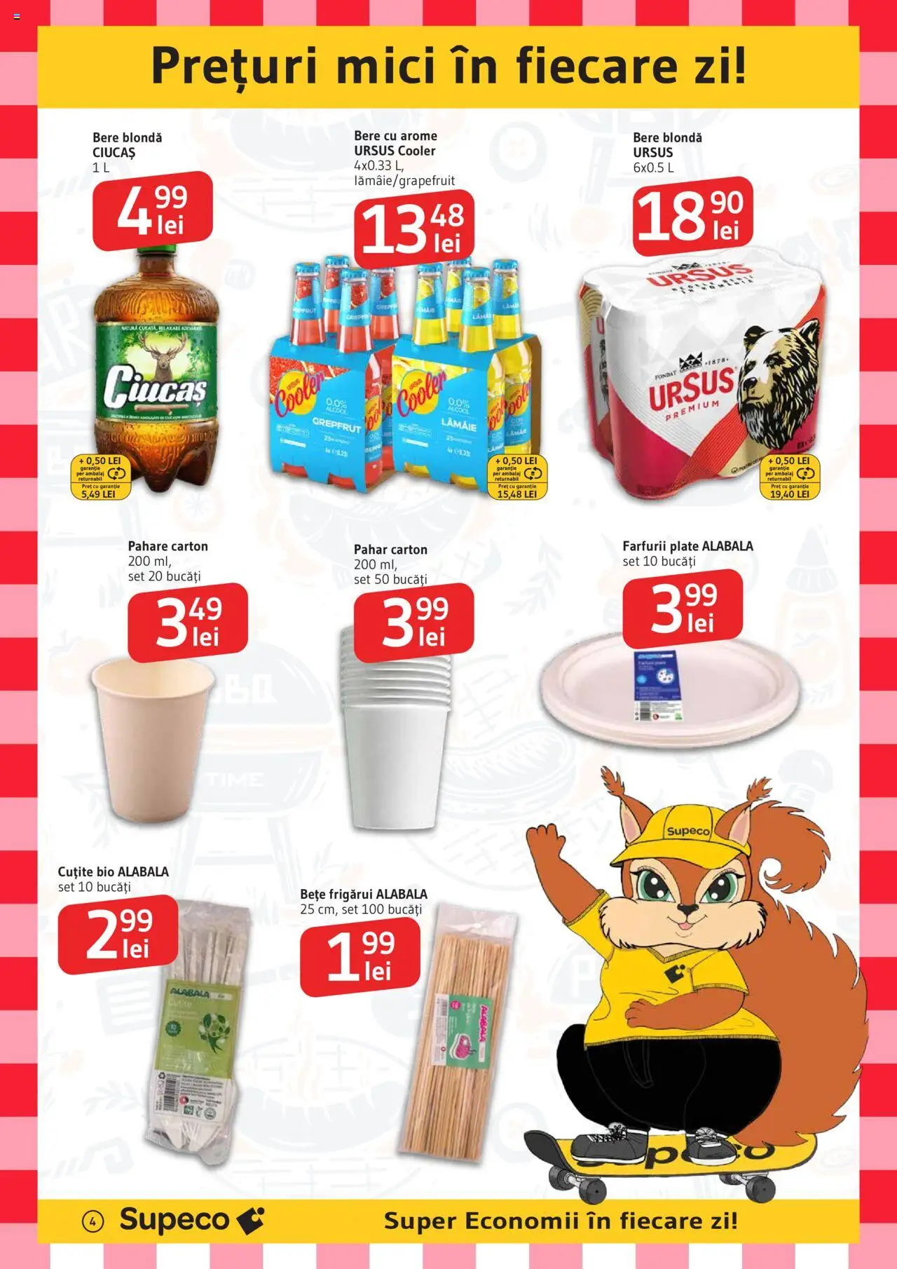 Catalog Supeco 7 - 19 August 2025 | Pagina 4 | Produse: Şerit ödül, Pahare, Grepfrut, Lămâie
