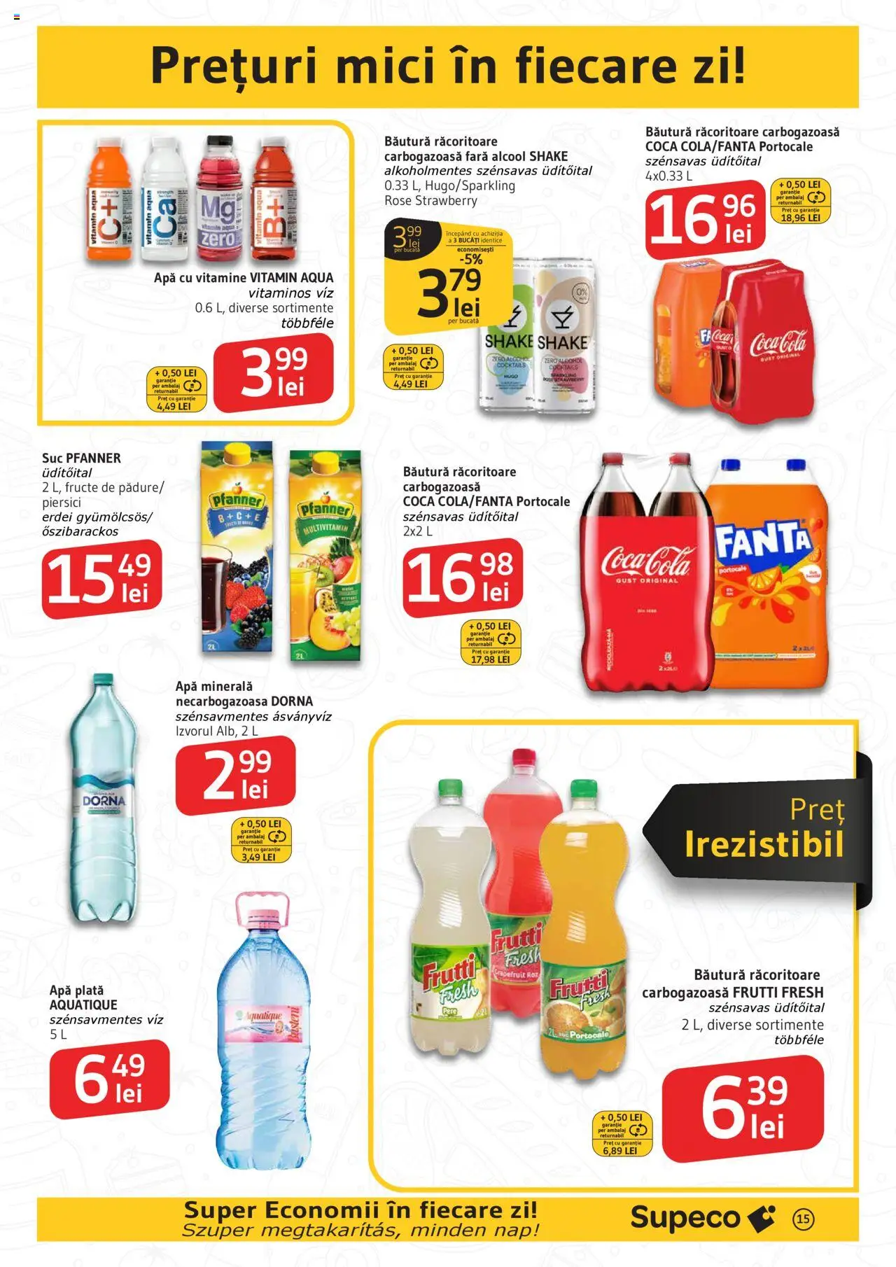 Catalog Supeco 7 - 19 August 2025 | Pagina 15 | Produse: Yazı tahtası kalemi, Amerikan servis, Suc, Portocale