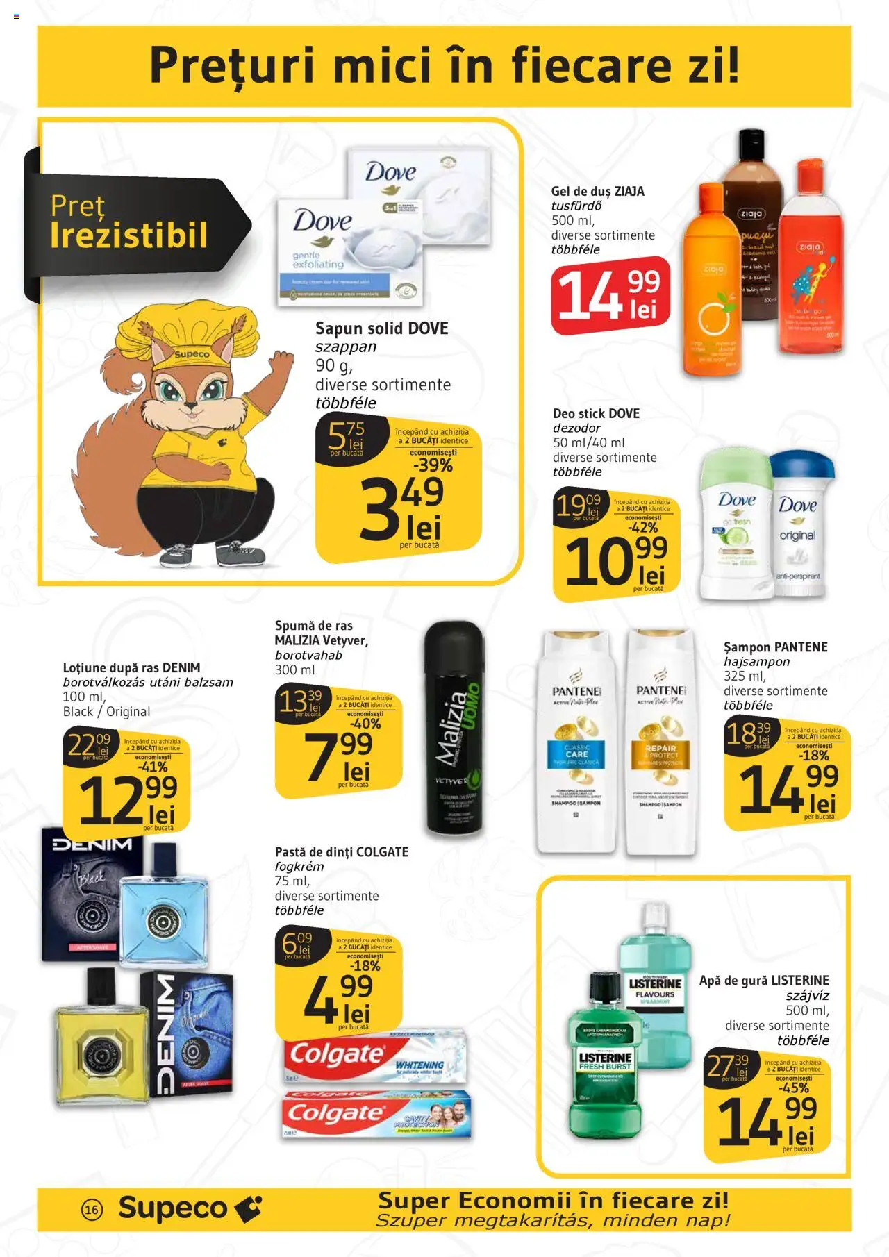 Catalog Supeco 7 - 19 August 2025 | Pagina 16 | Produse: After shave, Săpun solid, Duș, Săpun