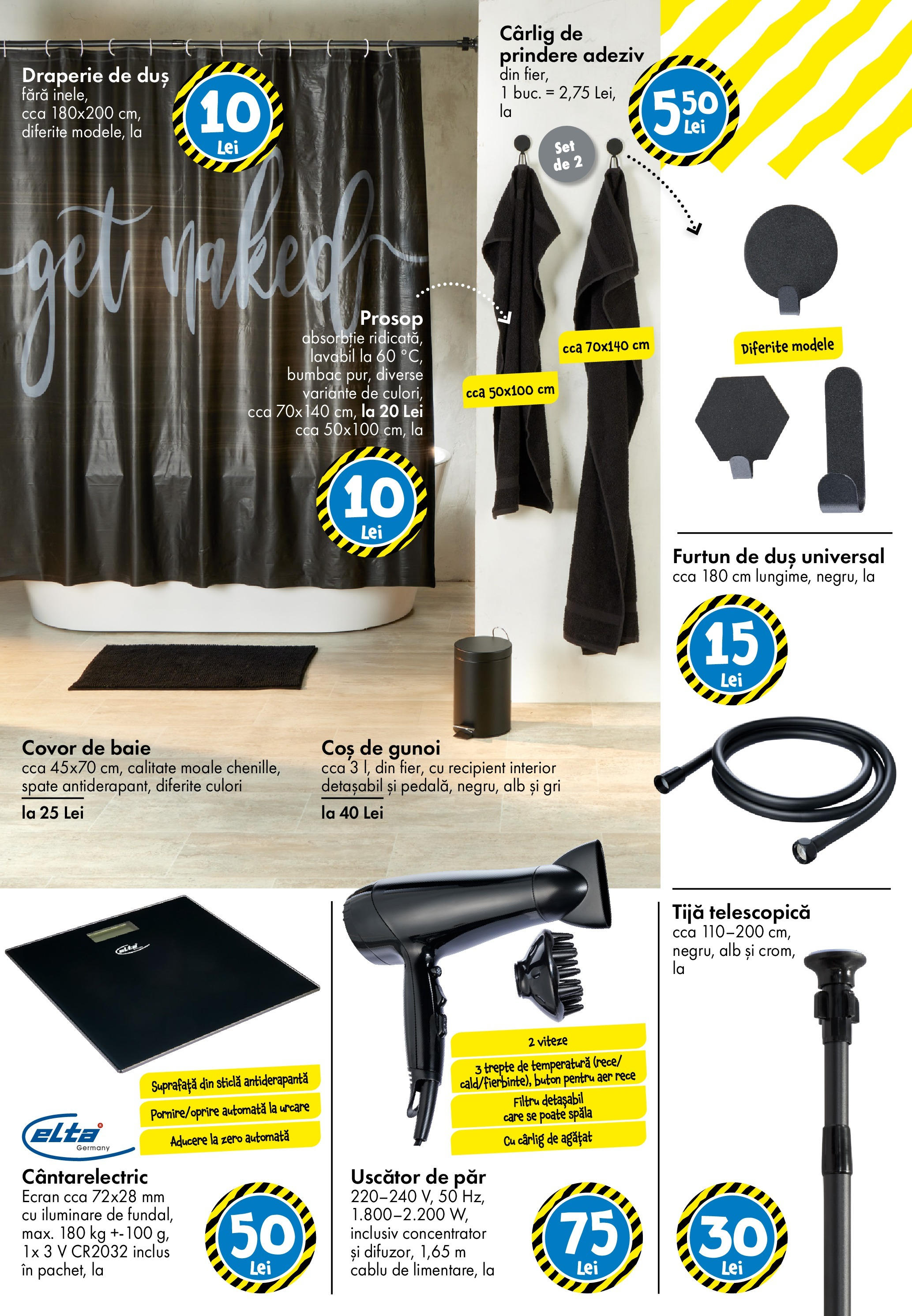 Catalog TEDi 8 - 14 August 2025 | Pagina 21 | Produse: Cablu, Uscător, Coș, Covor