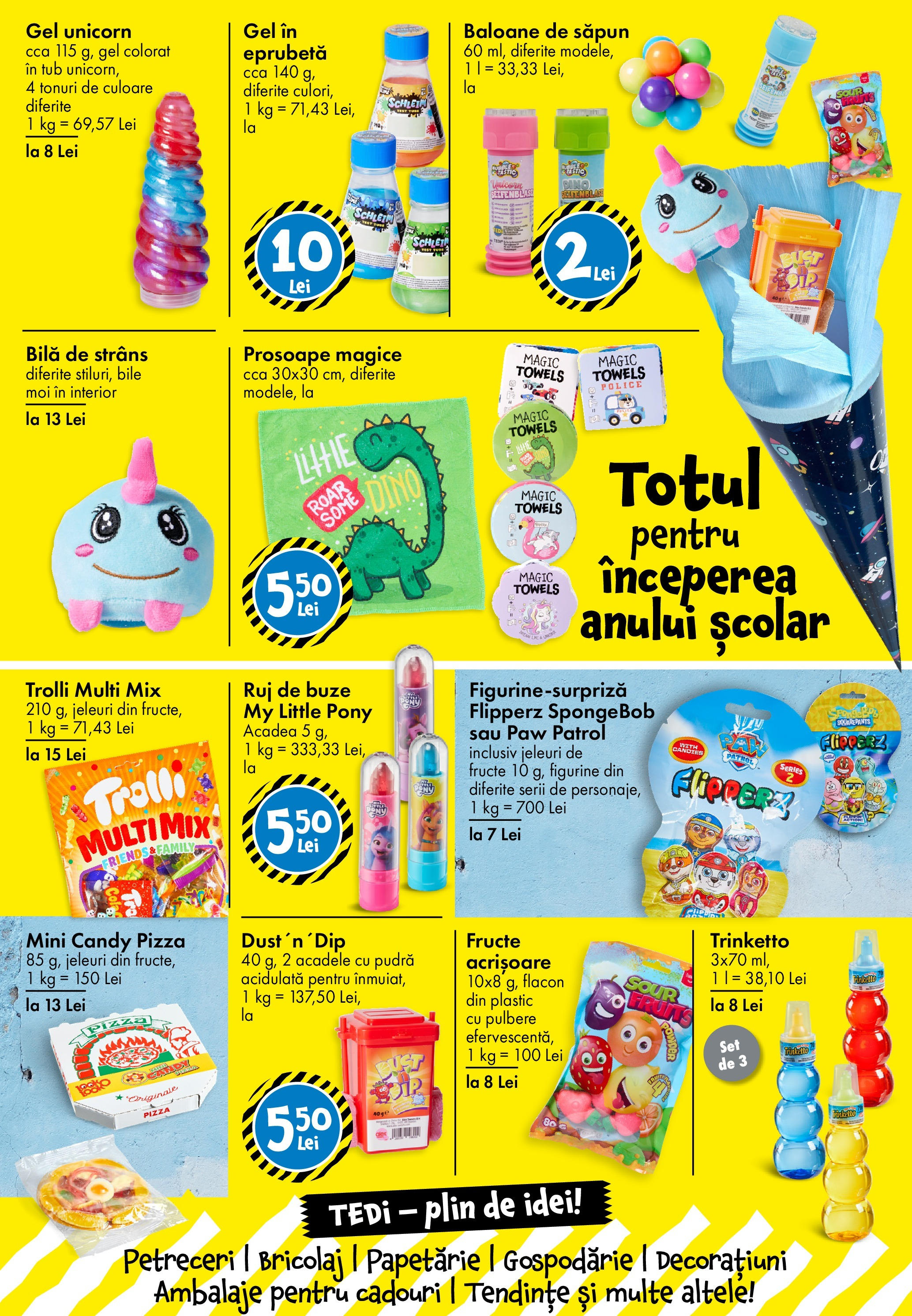 Catalog TEDi 8 - 14 August 2025 | Pagina 4 | Produse: Amerikan servis, Fructe, Jeleuri, Acadele