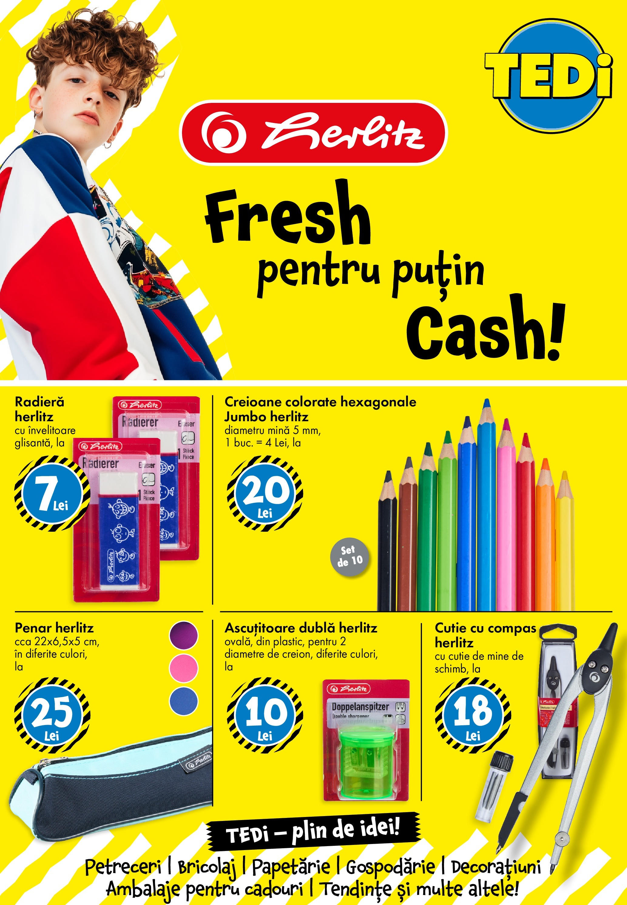 Catalog TEDi 8 - 14 August 2025 | Pagina 6 | Produse: Ascuțitoare, Cutie